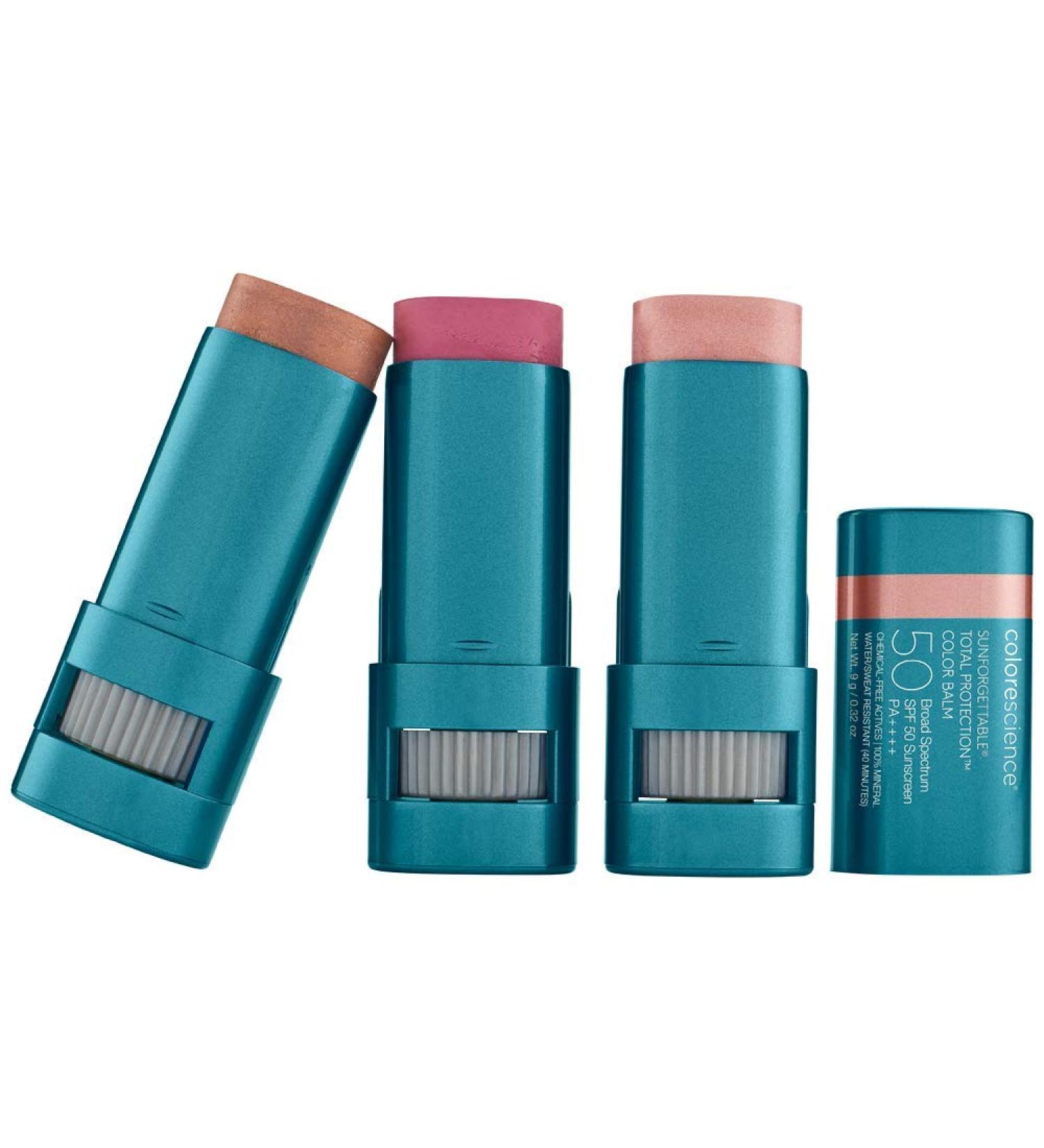 Colorescience Sunforgettable Total Protection Color Balm Trio for Lips and Cheeks - Buy Online on GoSupps.com