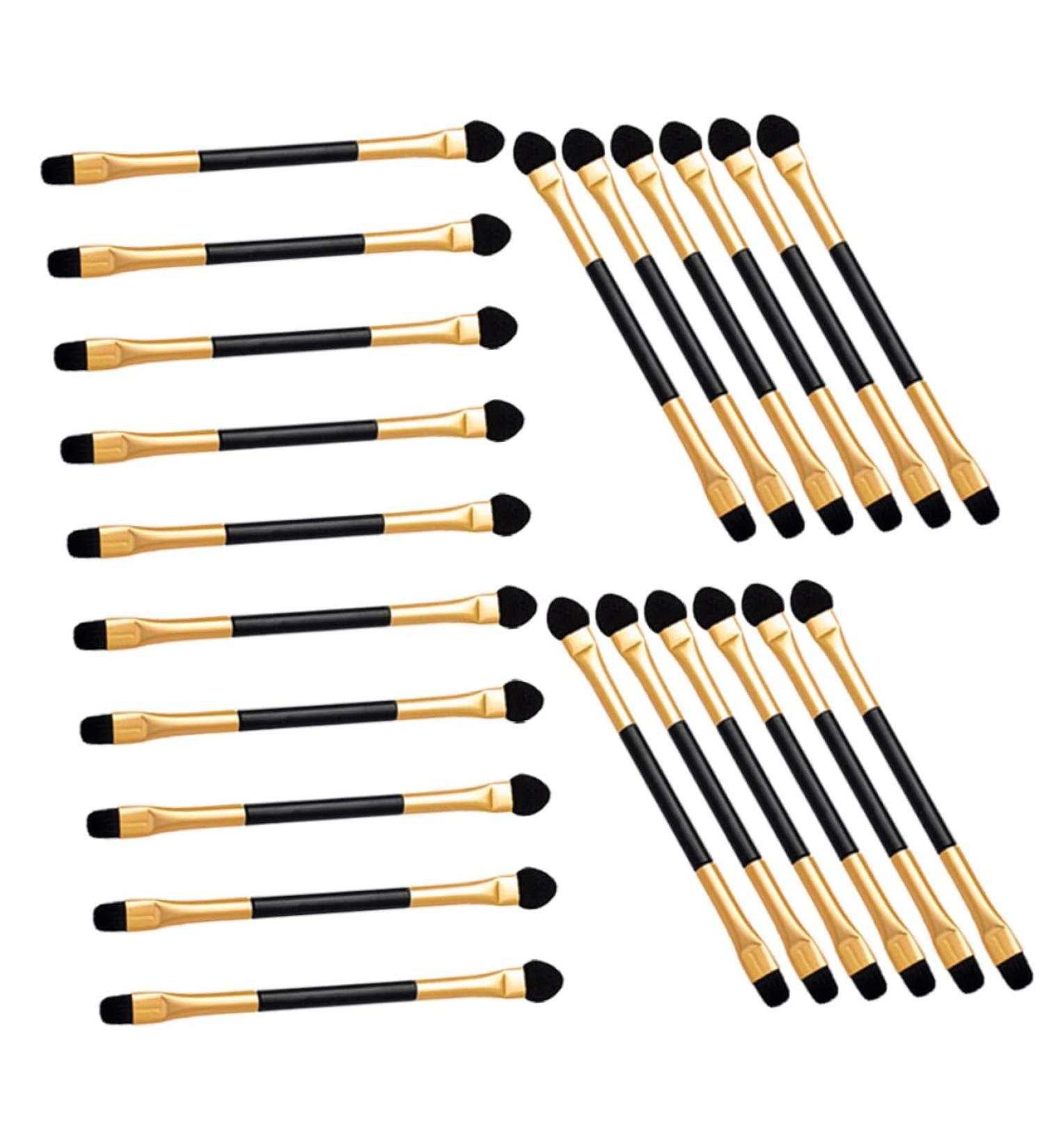 SKISUNO 20pcs Double Ended Eyeshadow Brush Eye Makeup Tool Precision Eyeshadow Brush Makeup Brush for Women Makeup Eye Brush Small Eyeshadow Brush Eye Brush for Eyeshadow Eye Makeup Brush - Buy Online on GoSupps.com