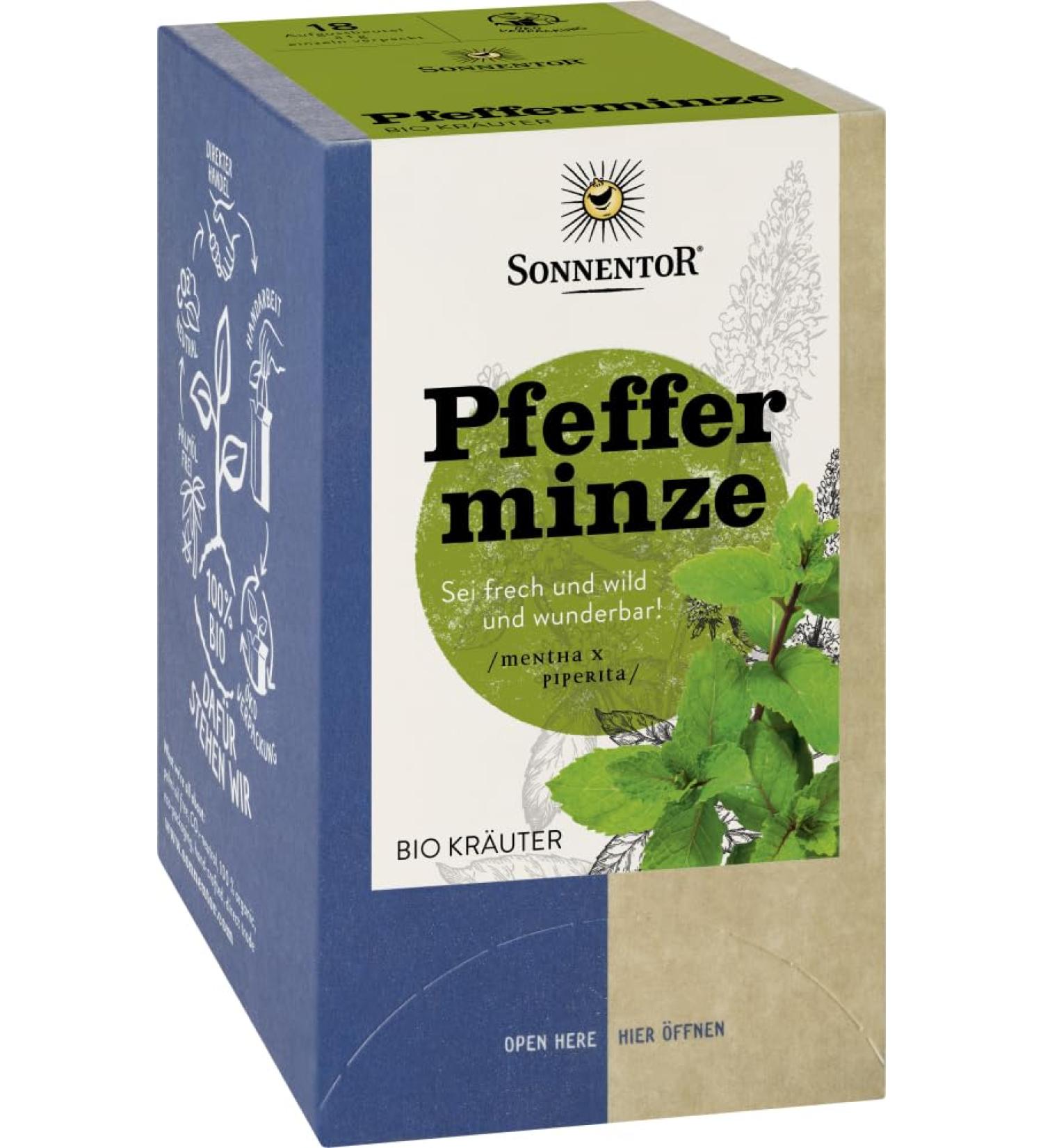 Sonnentor Sonnentor Organic Peppermint (6 x 18 g)