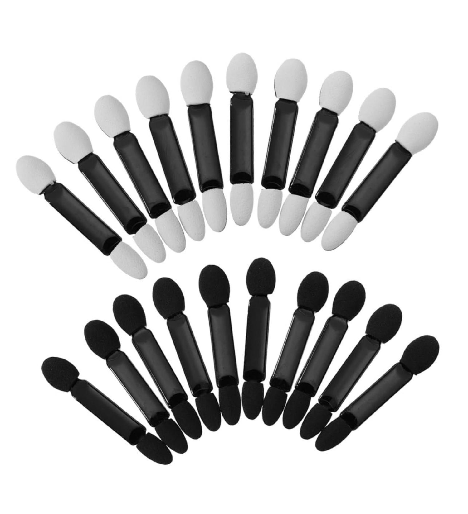 PLAFOPE 120pcs Cotton Eyeshadow Brush Double Ended Makeup Brush Eye Brush for Makeup Facial Tool Non Latex - Buy Online on GoSupps.com