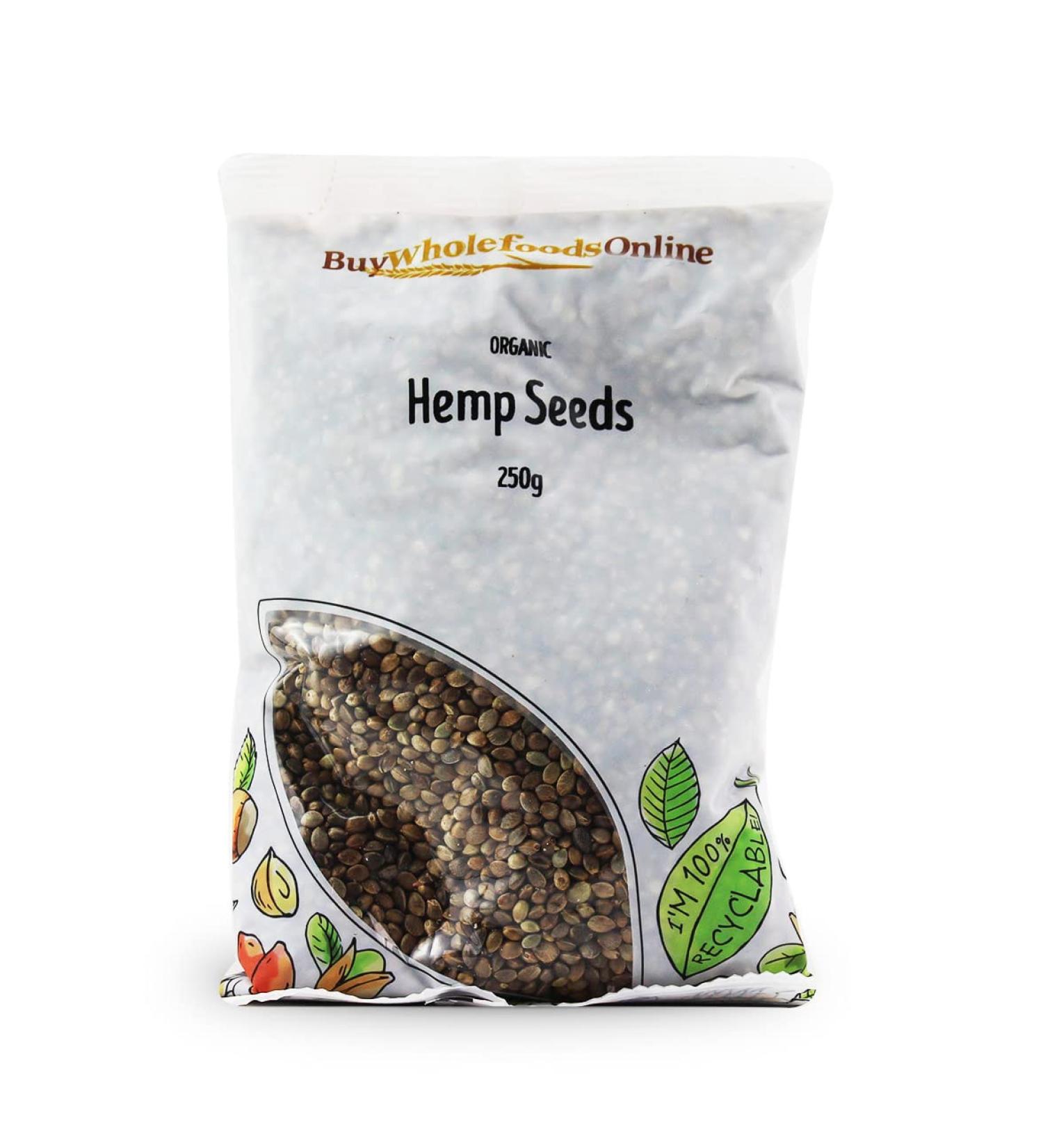 Organic Hemp Seeds 250g (BWFO)