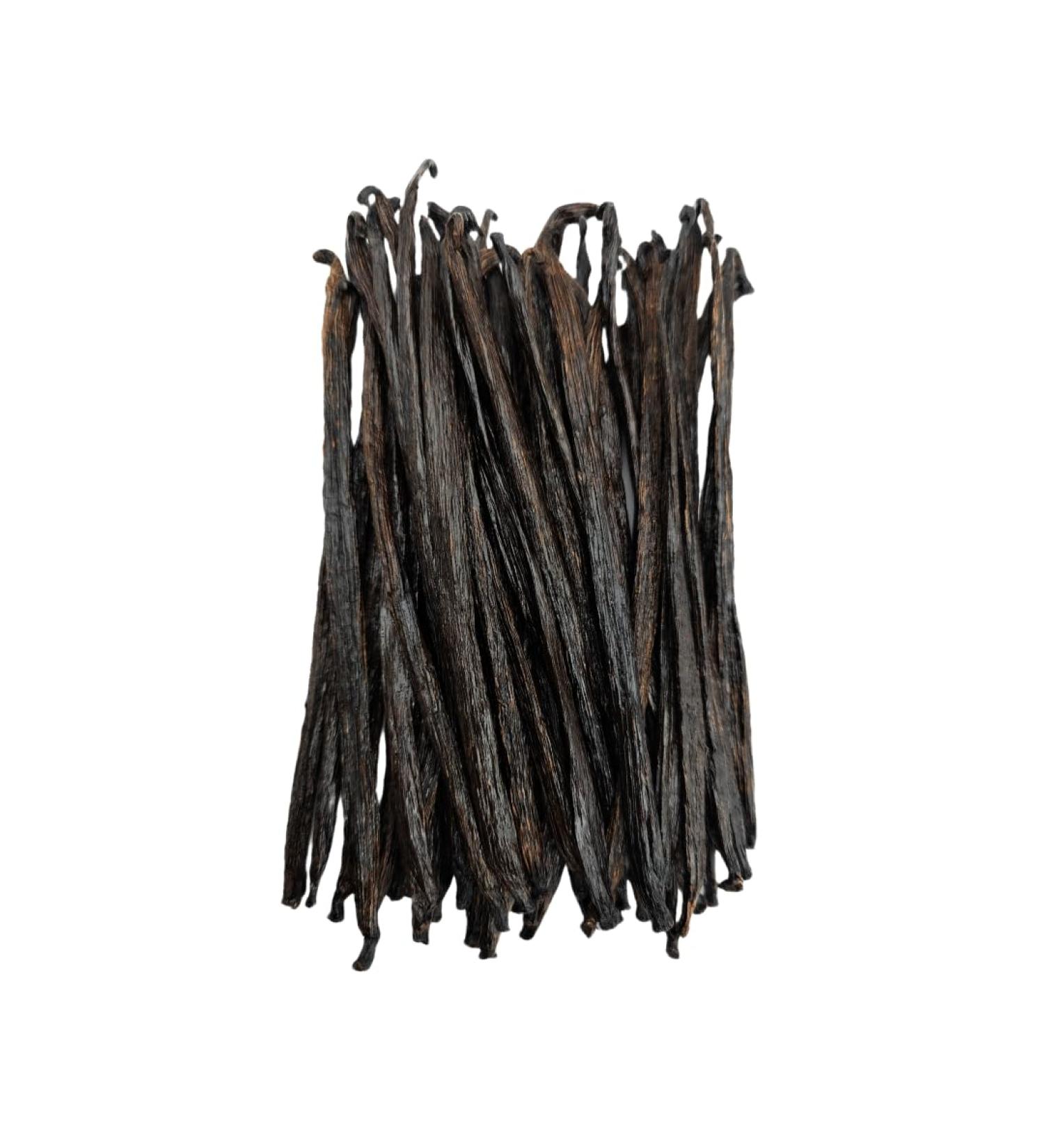 Tahitian Extract Grade-B Vanilla Beans For Extract Making By Count (25 Beans (Pack of 1)) - Buy Online on GoSupps.com
