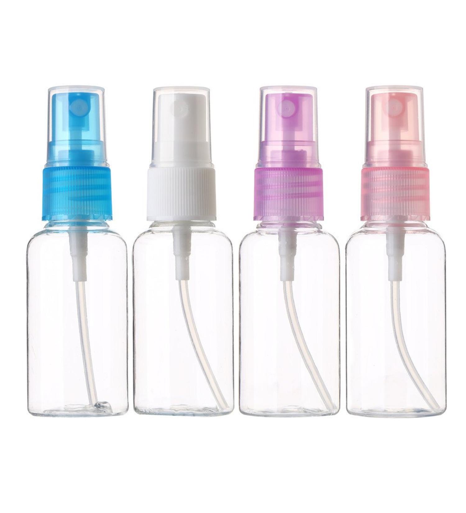 SINIDE 30ml/1oz Spray Bottles 4 Pack - Clear Mini Travel Bottles for Perfume & Liquids - Buy Online on GoSupps.com