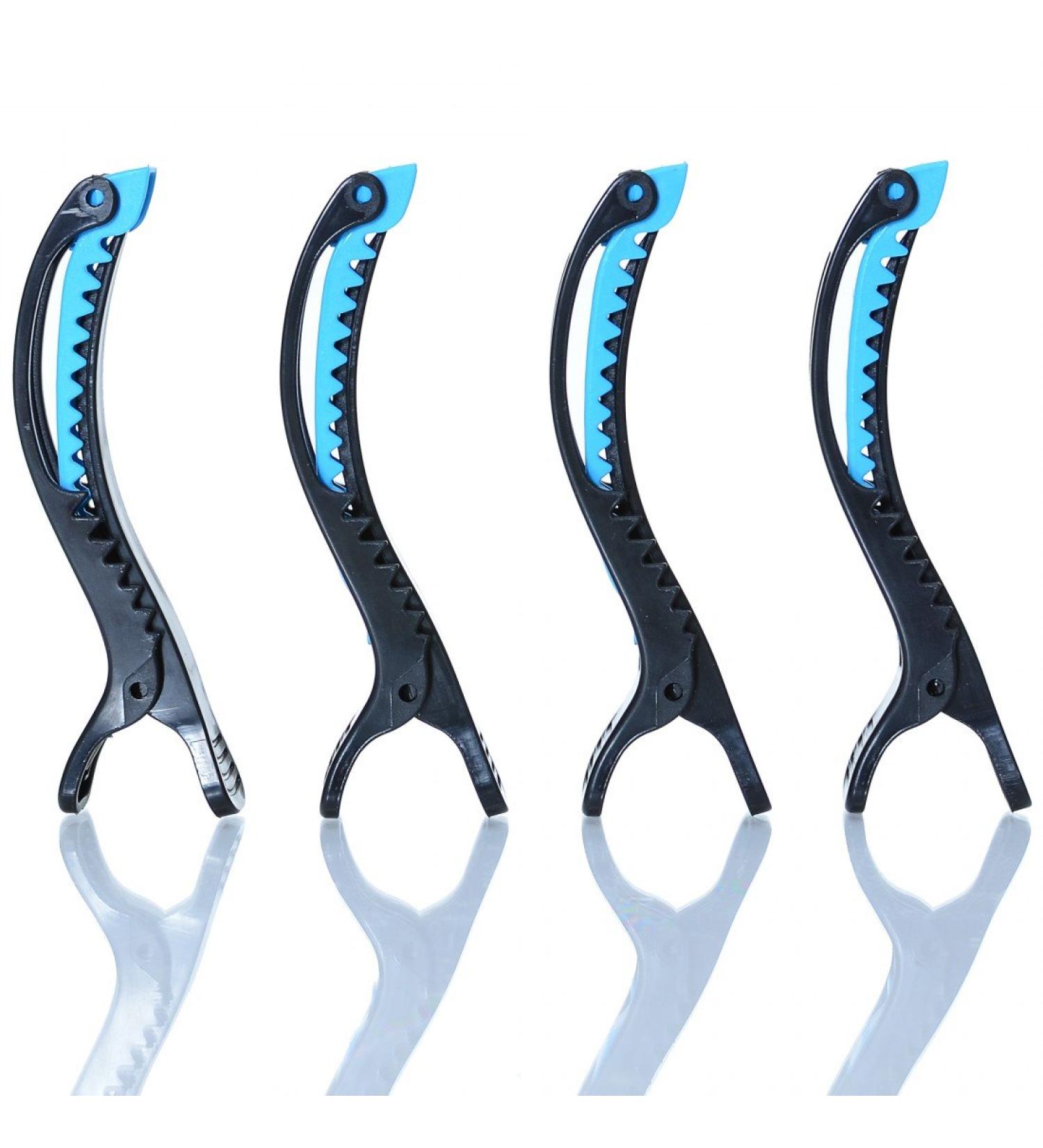 LCP Hairproducts Premium Penguin Hair Clips - 4 Pack Black & Blue | Best Sectioning Clips for Effortless Styling - Buy Online on GoSupps.com
