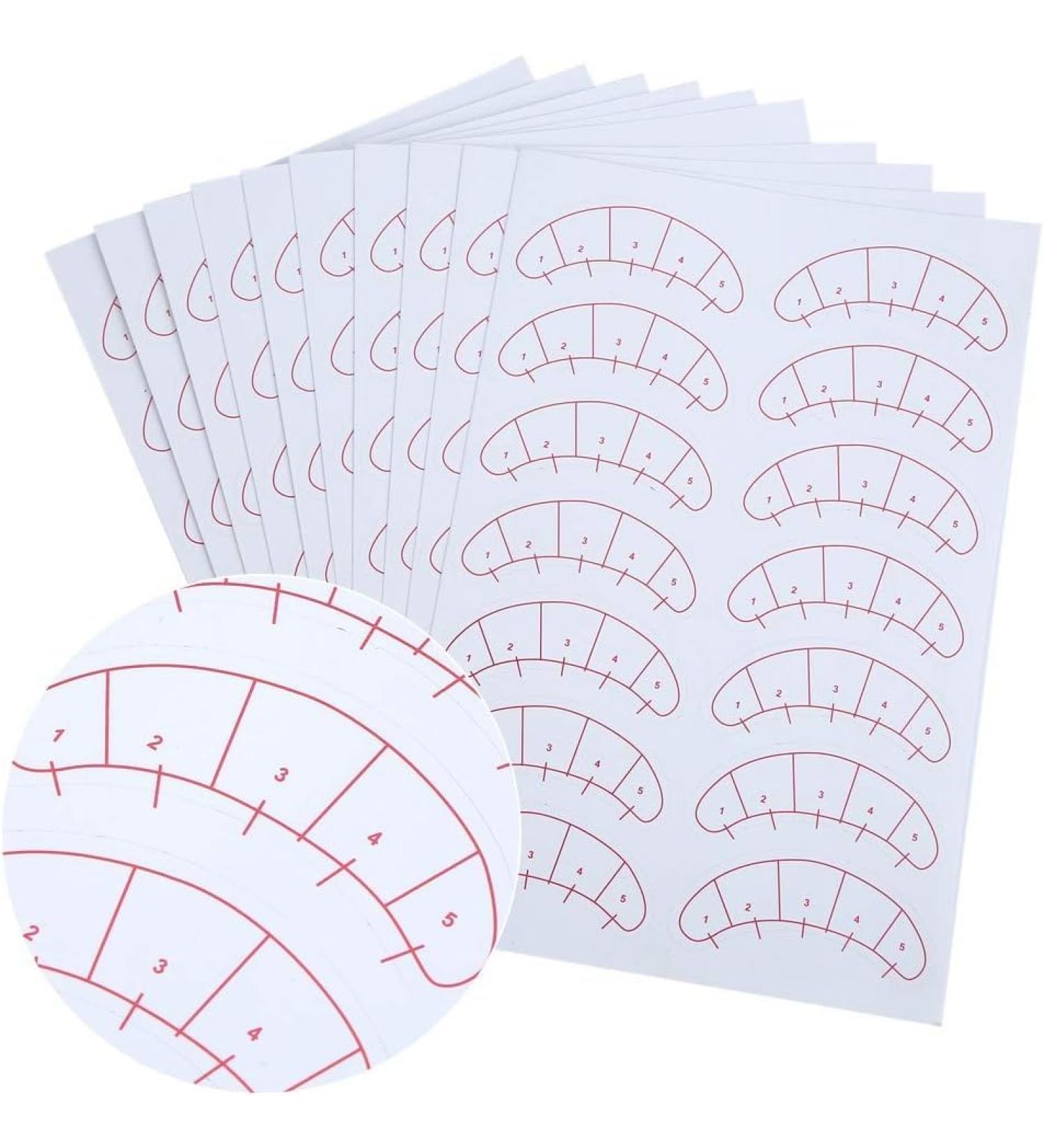 Training Eyelashes - 140pcs Self Adhesive Practice Strips for Beginners | Eyelash Extensions Training - Buy Online on GoSupps.com