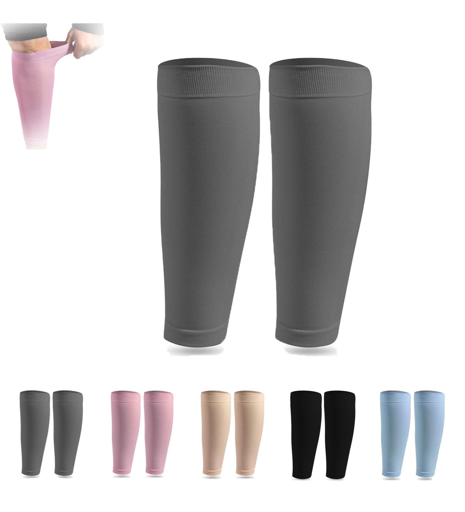 Royalaura Medical Compression Stockings | Advanced Healing Calf Compression Socks - Medical Quality in Gray - Buy Online on GoSupps.com