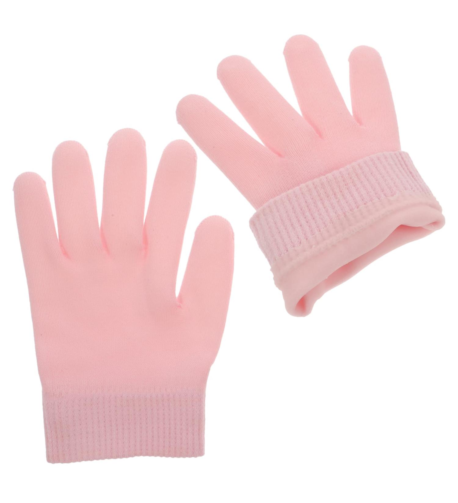 1 Pair Hand Moisturising Gloves Hand Exfoliating Gloves for Skin Care Dalmatian Ears Highly Elastic Gloves Cutlery Foot Moisturising Pink Hand - Buy Online on GoSupps.com