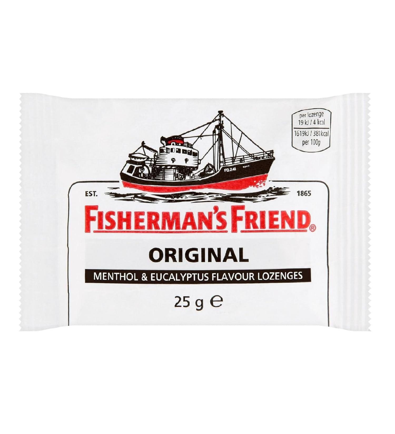 Fisherman's Friend Extra Strong Original Lozenges 25g (Pack of 4) - Buy Online on GoSupps.com