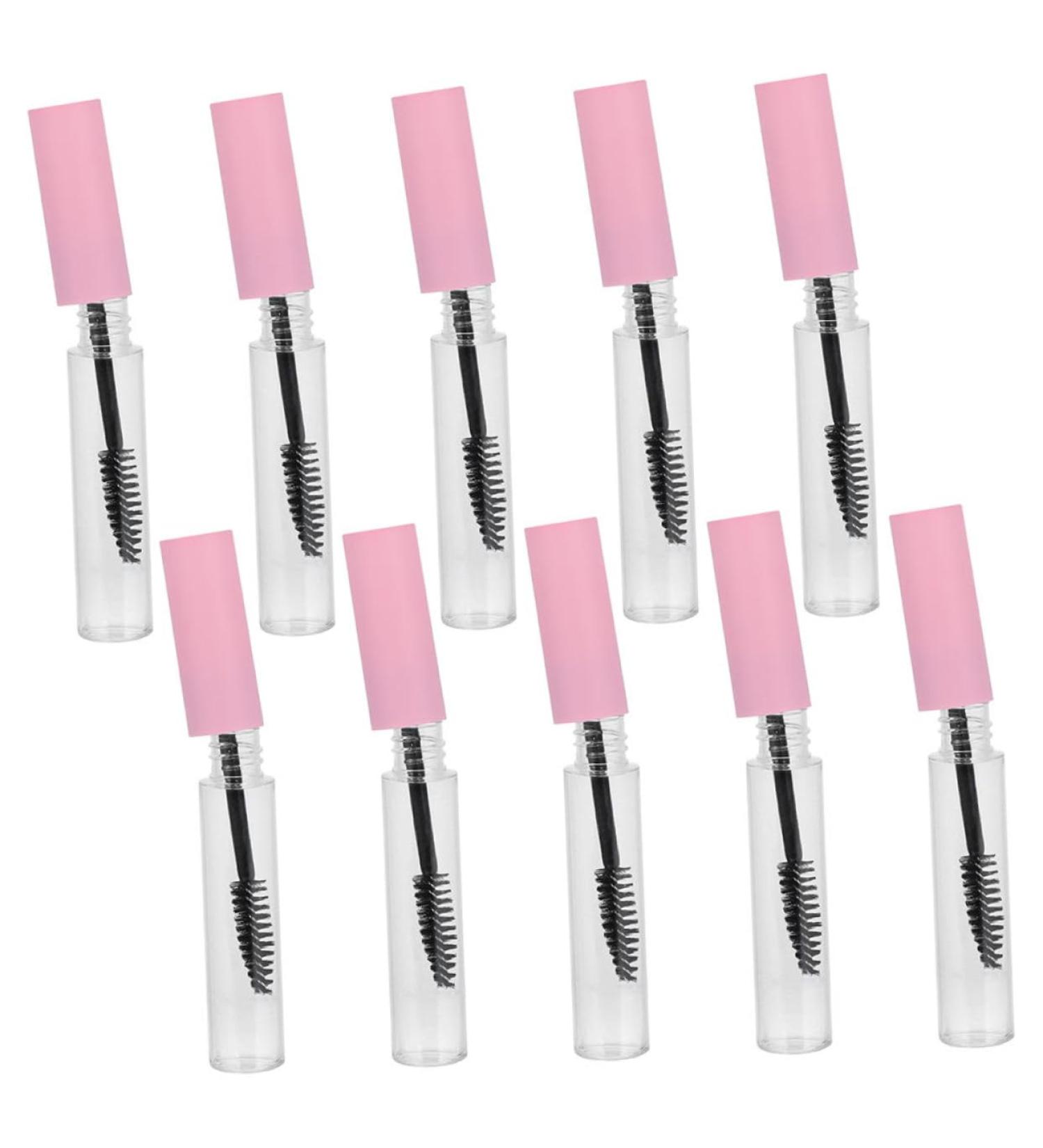 Didiseaon 45 Pcs Mascara Empty Tube Tubing Mascara Empty Mascara Tube and Wand Lip Gloss Tubes Pink Plastic - Buy Online on GoSupps.com