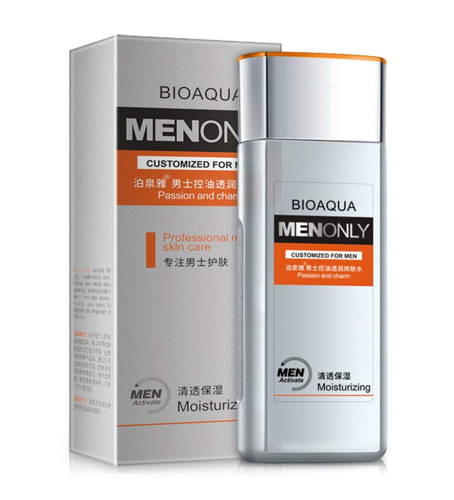 BIOAQUA Hydra Pure & Matte Moisturizing Face Lotion Toner for Men | Oil Control - 130ml - International Shipping Available - Buy Online on GoSupps.com