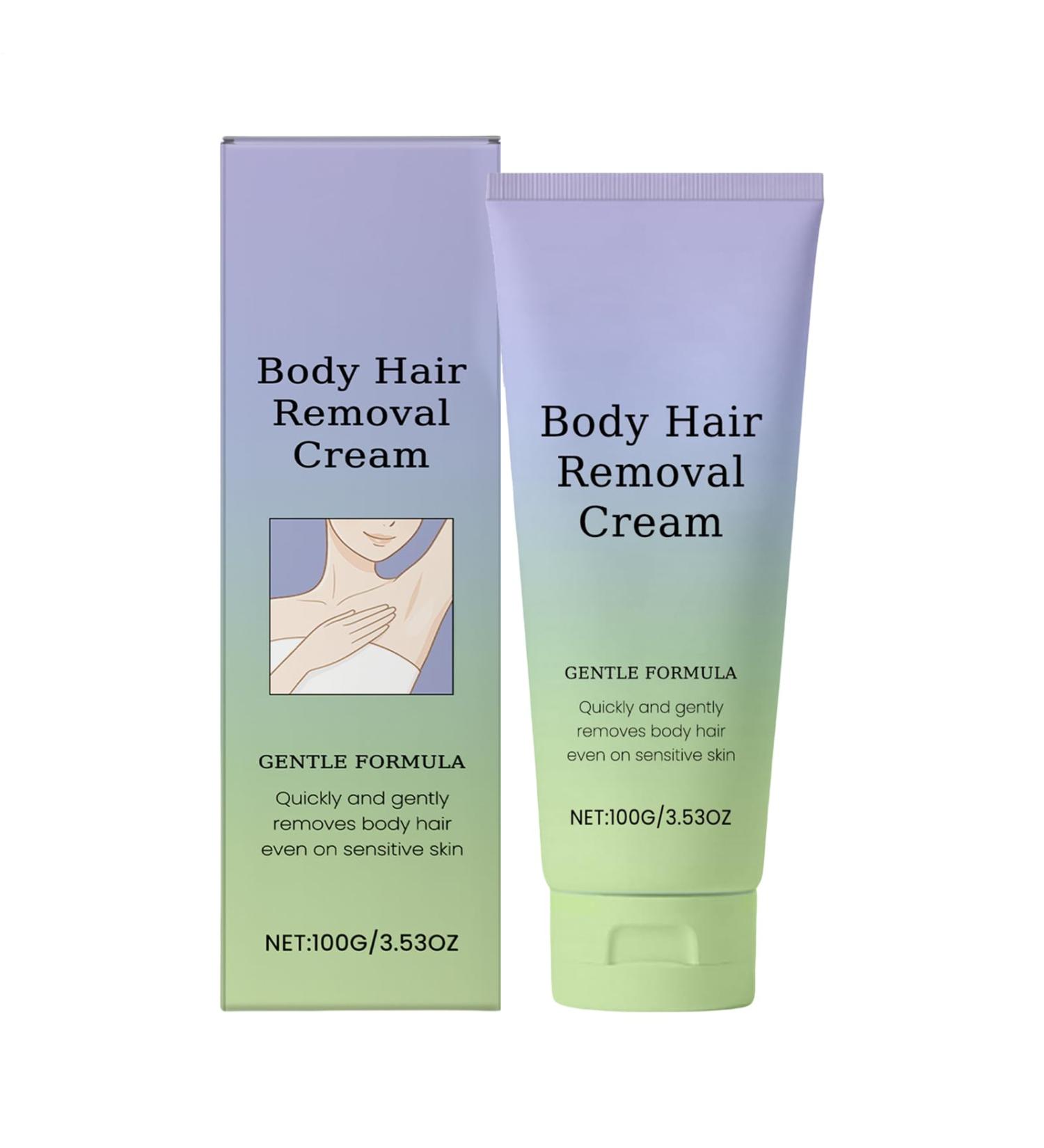 Hair Removal Cream - Facial Hair Remover - Painless Hair Removal Lotion for Legs Bikini Line Underarms Back Face Skin Care Intimate Areas - Buy Online on GoSupps.com