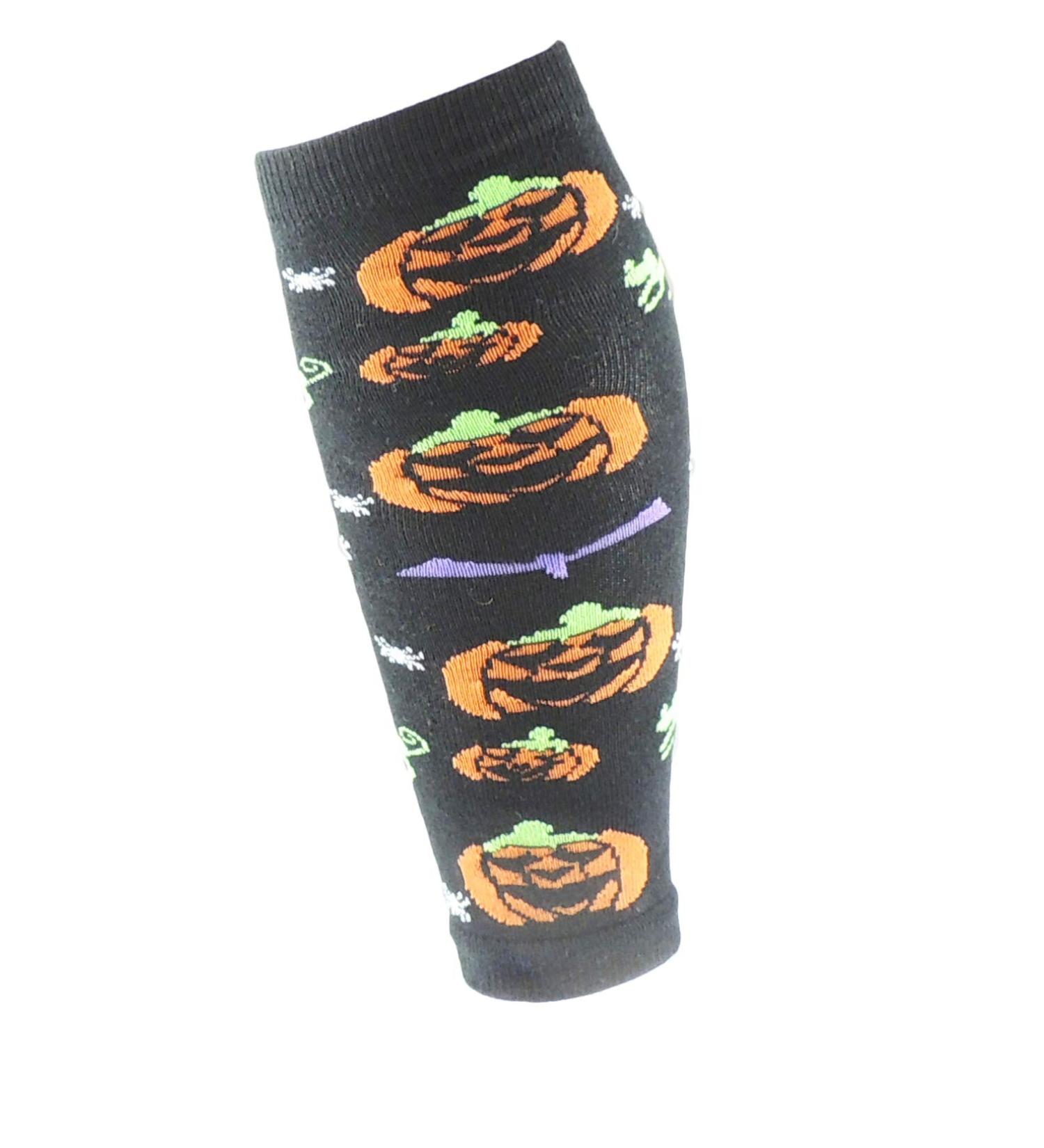Glamour Girlz Kids Children Babies Toddlers Boys Girls Warm Winter Dance 80s Fancy Dress Costume Halloween Christmas Leg Warmers 6 9 Months to 1 2 3 4 5 6 Years Black Pumpkins