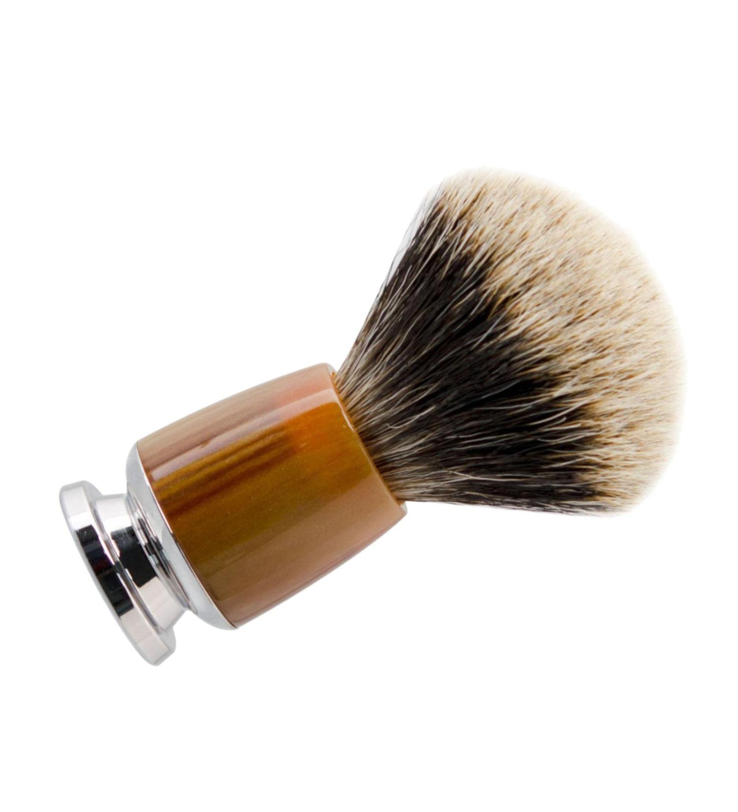 Rahyma Handmade Shaving Brush for Men - Classic Hair Razor Brush with Resin Grip | Ideal Father's Day Gift & Bar Cleaning Tool - Buy Online on GoSupps.com