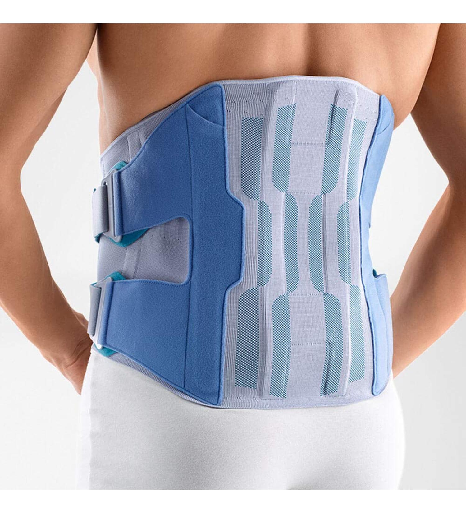 BAUERFEIND SecuTec Dorso - Titanium Size 1 | Premium Back Support Brace for Pain Relief | International Shipping Available - Buy Online on GoSupps.com