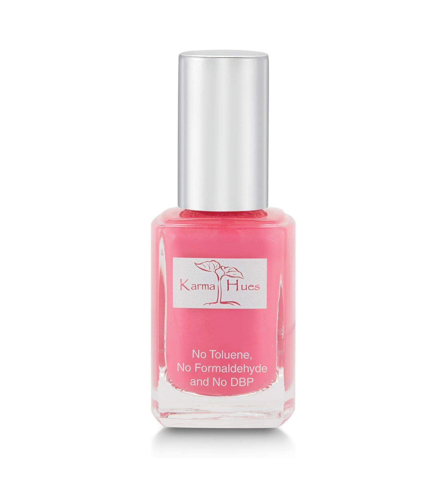 Karma Organic Quick Dry Nail Polish - Non-Toxic, Vegan, Cruelty-Free Paint for Adults & Kids - Beachy Chic Shade 0.43 fl oz - Buy Online on GoSupps.com