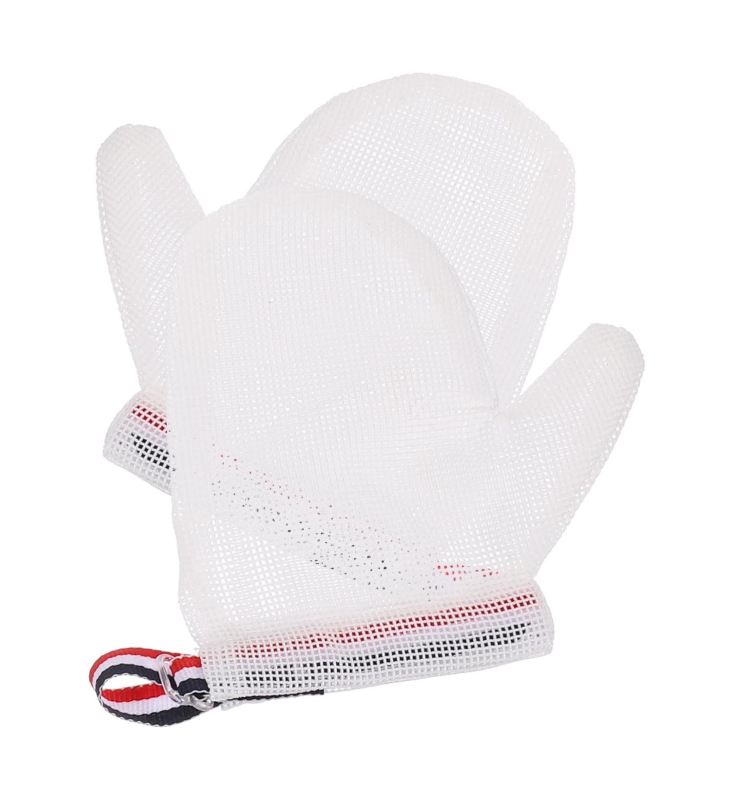 Beavorty 2 Pairs anti-eating gloves finger sucking stop gloves baby nail biting stop guard gloves baby essentials for newborn pacifiers boy essentials No Scratch Gloves Stop Thumb Sucking - Buy Online on GoSupps.com