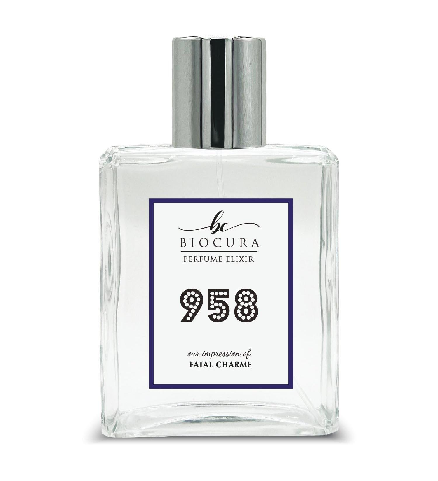 BC Perfume 958 Inspired by Fatal Charme For Women & Men Fragrance Dupes Eau de Parfum Bottle 3.4 Fl Oz/100ml - Buy Online on GoSupps.com