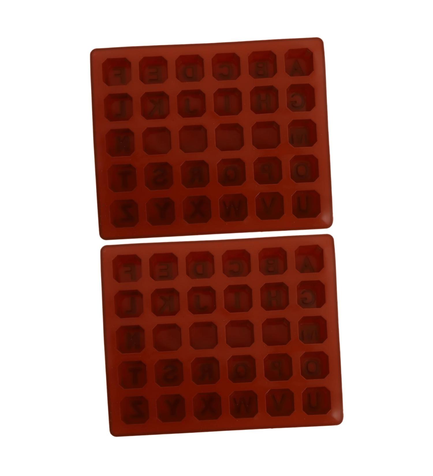 MAGICLULU Chocolate Mold 2pcs Storage Household Cube Ice DIY Molds Trays Coffee Silicone Making Refrigerator Silicone Gummy Molds - Buy Online on GoSupps.com