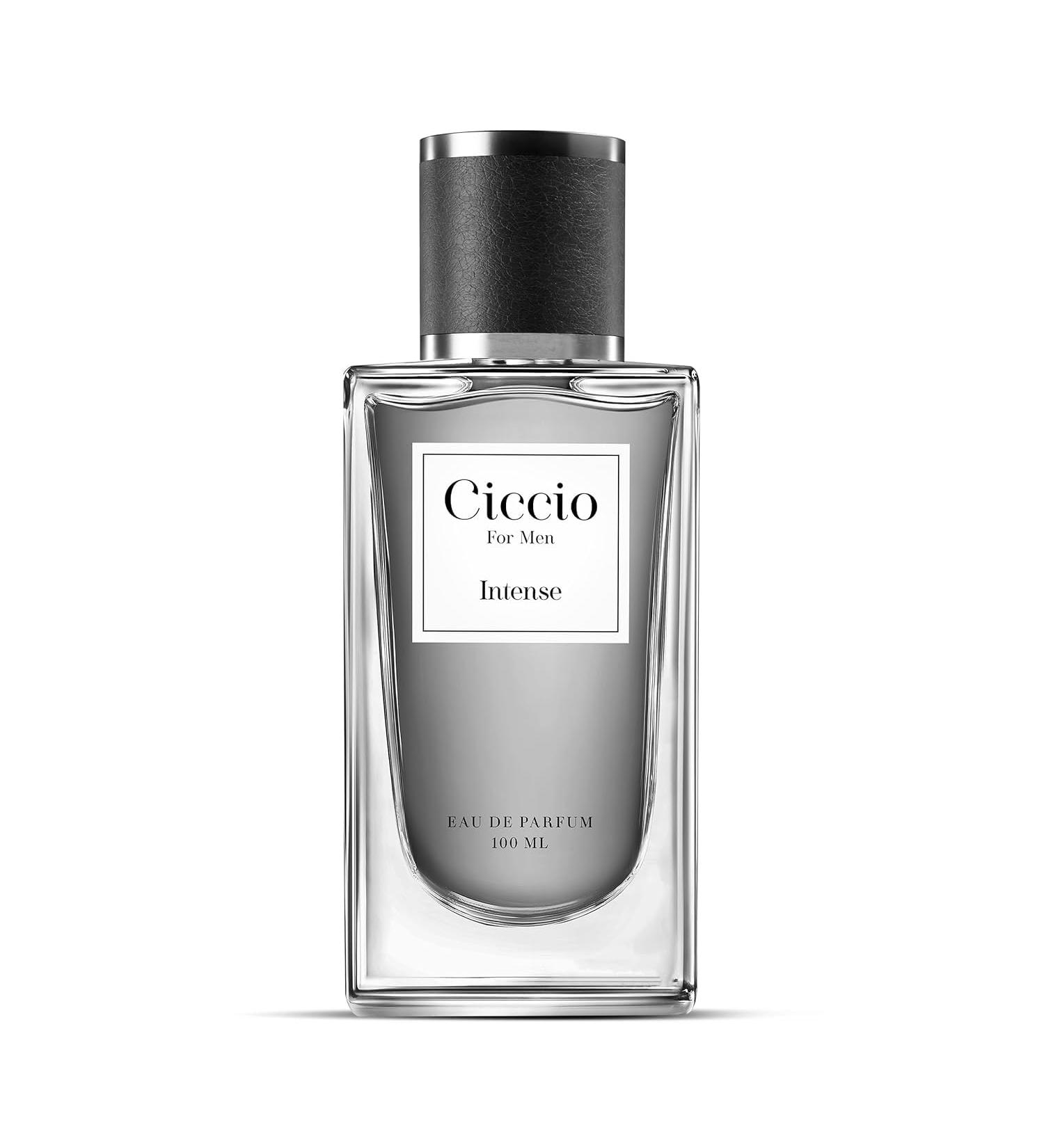 Cicci'o Intense Eau De Perfume for Men with Bergamot Mandarin Rosemary Sage and Amber | Premium Long Lasting Woody Aquatic Fragrance Scent|Perfect Perfume for Summer 100ml - Buy Online on GoSupps.com