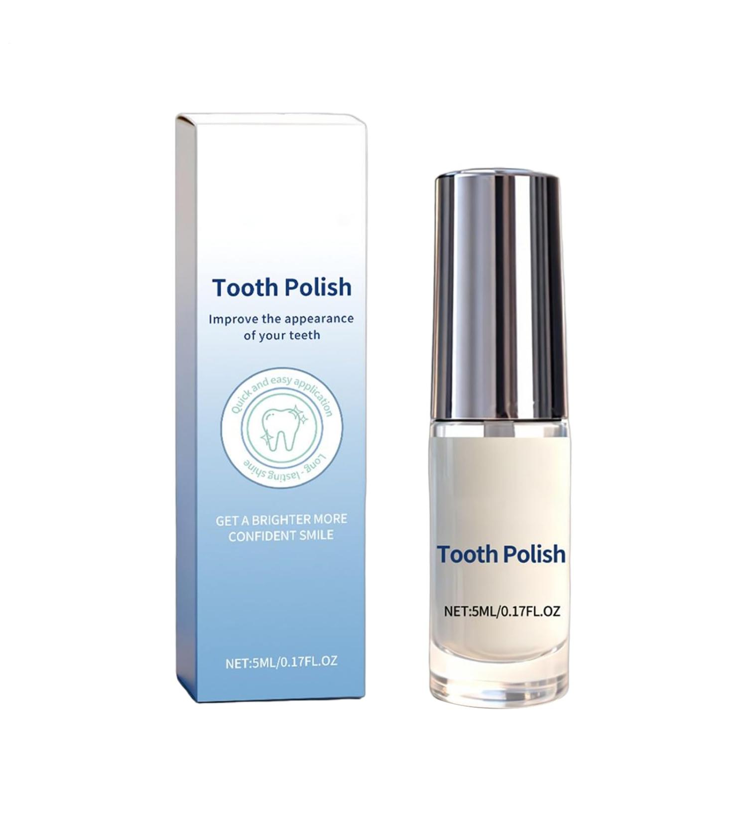 Dental Paint - Gentle Stain Remover 5ml - Teeth Whitening Polish - For Women Confident Smile Home Travel Daily Care Morning and Evening - Buy Online on GoSupps.com