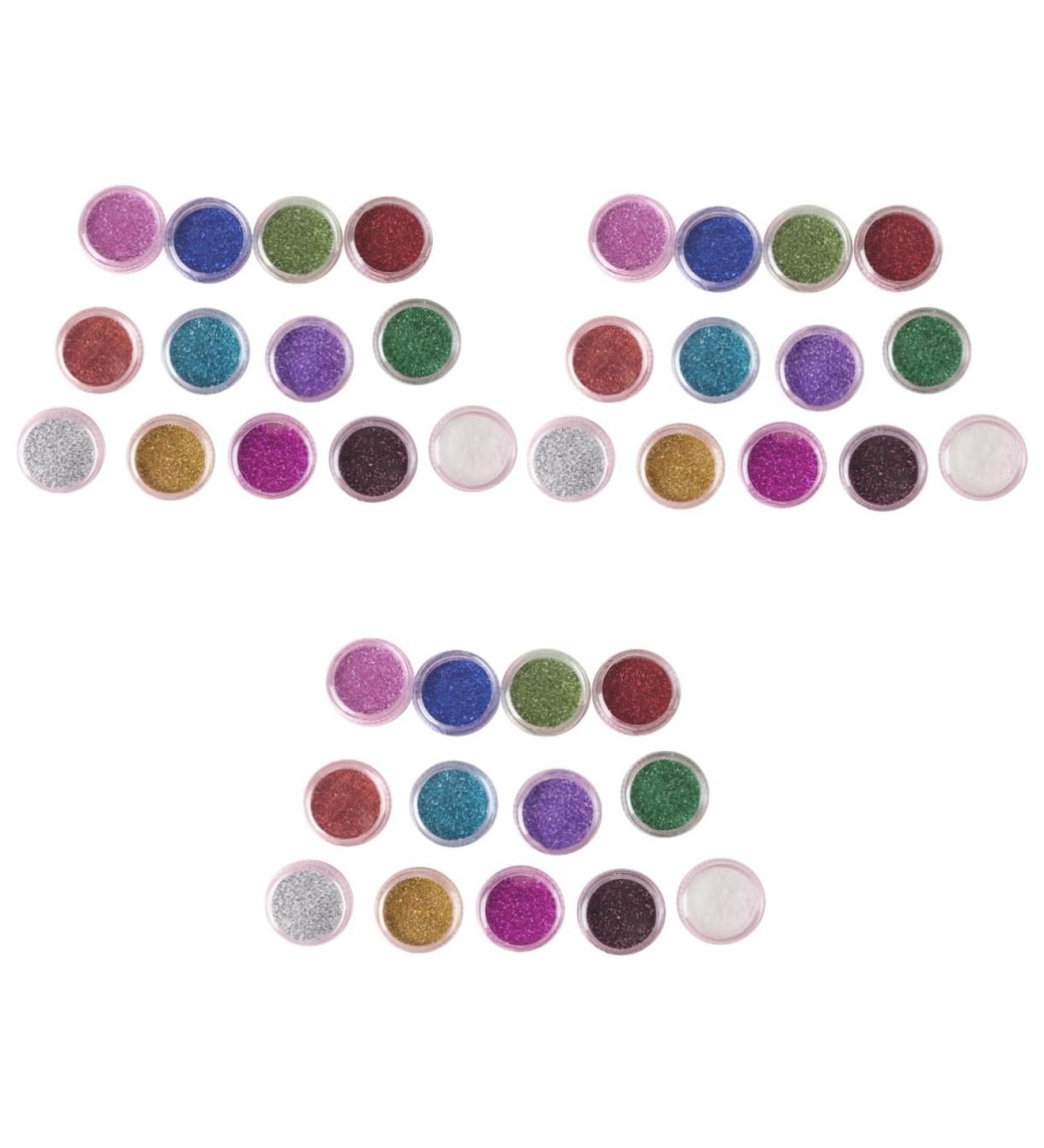 POPETPOP Glitter Eyeshadow Powder Kit - 36 Assorted Pearl Pigments | Perfect for Stunning Makeup Looks - Buy Online on GoSupps.com