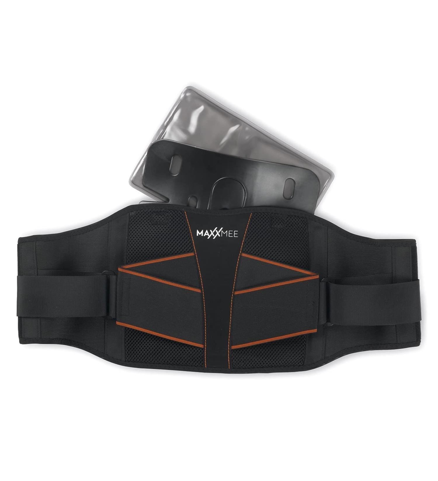 Maxxmee Back Support Belt with Gel Pad | One Size Stabilizer Insert | Comfortable 20x120 cm | Reliable Pain Relief for All Body Types - Buy Online on GoSupps.com