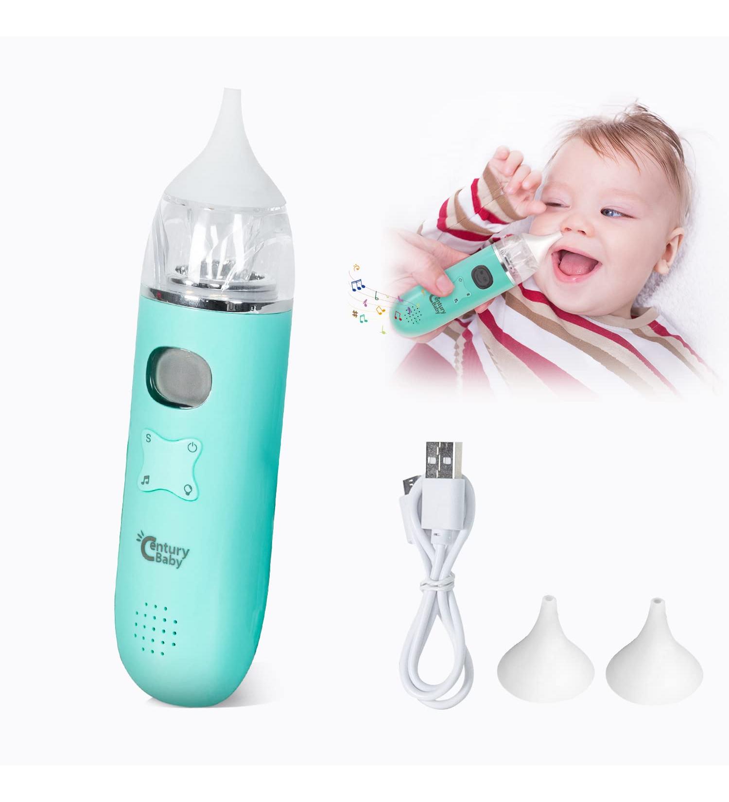 Electric Nasal Aspirator for Baby - Rechargeable, Music Feature, 3 Suction Levels | Nose Sucker for Toddlers, Newborns, Infants - Buy Online on GoSupps.com