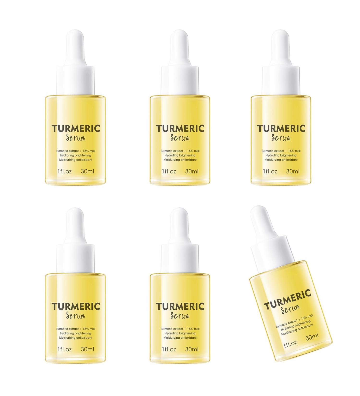  SKZKK Turmeric Milk Serum - Turmeric Facial Serum - Brightening Serum to Correct Dark Spots - Vitamin C Serum - Turmeric Facial Oil - Anti-Aging Moisturizing Serum (6 - Buy Online on GoSupps.com