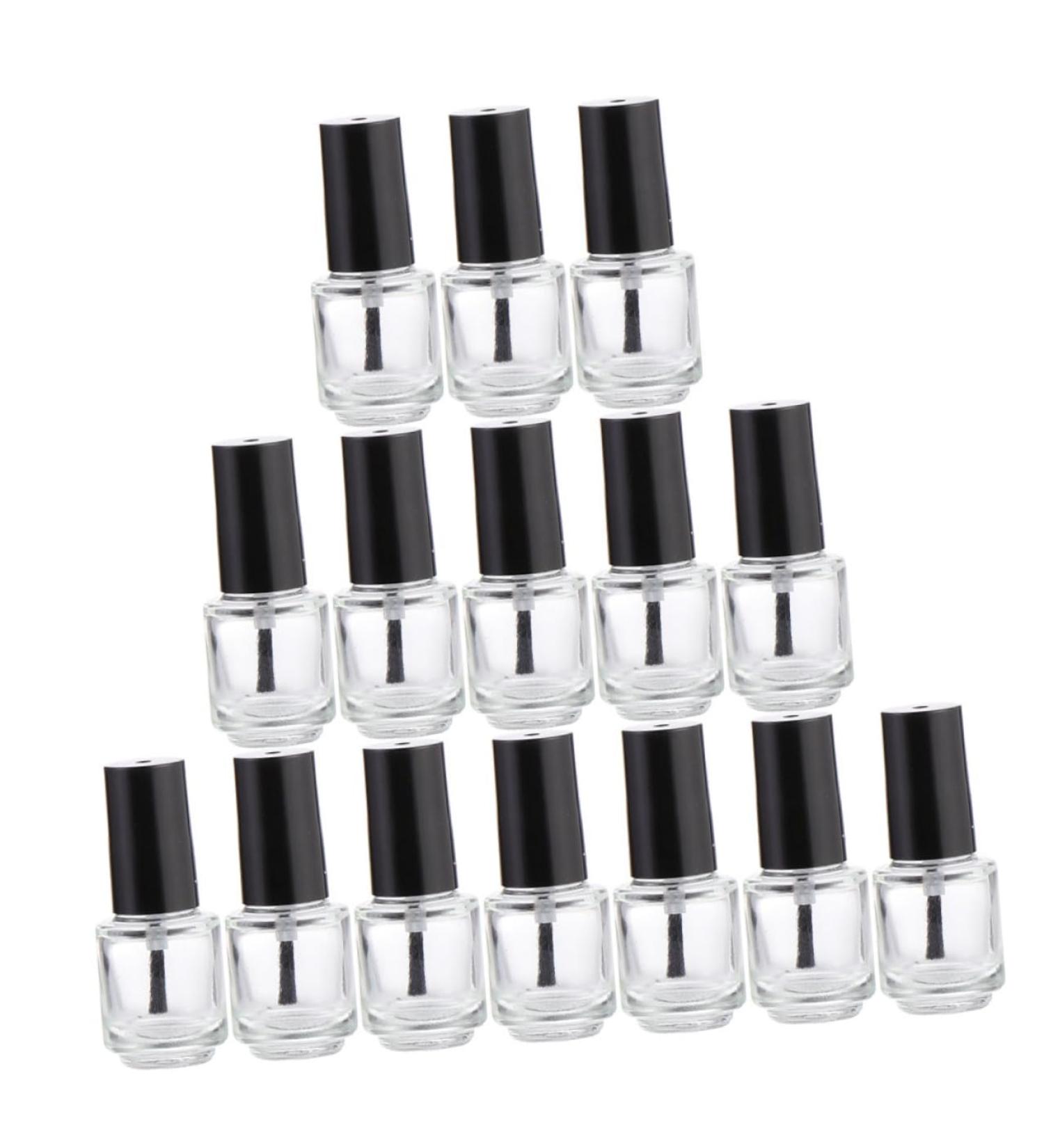 Lot de 25 Flacons Vides pour Vernis Ongles 5 Ml en Verre Bouchon Aluminium lectrolytique R cipient Rechargeable pour Manucure Accessoires de Rangement pour Vernis pour DIY - Buy Online on GoSupps.com