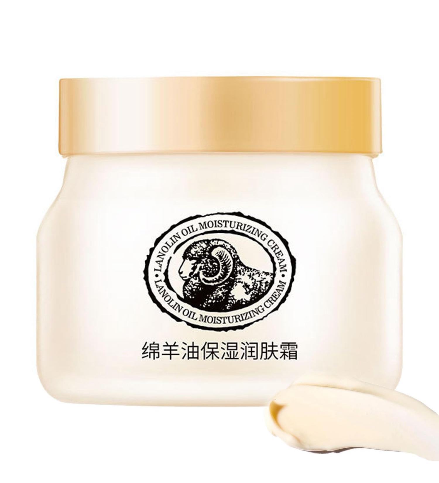 Pure Lanolin Cream for Very Dry Skin | Hydrating Organic Face Moisturizer for Women & Men - International Shipping Available - Buy Online on GoSupps.com
