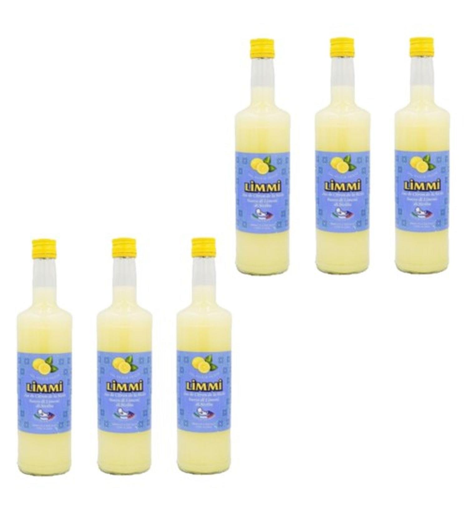Lot 6x Jus de citron de Sicile - Bouteille 700ml