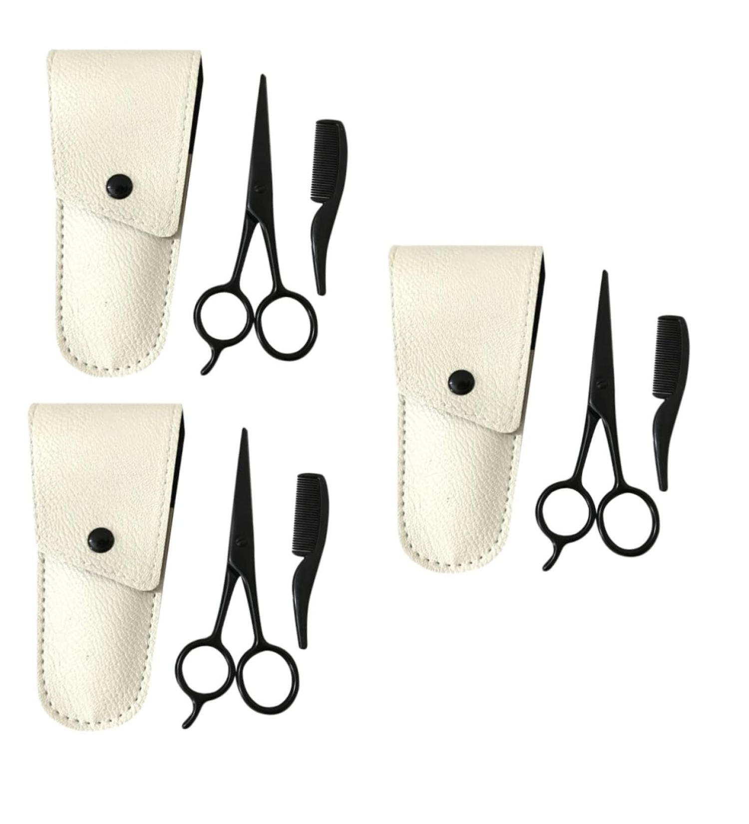 Minkissy 9-Piece Nose Hair Cutter & Eyelash Care Kit for Men | Grooming Set with Mini Razors - Stylish Care Package in 3 Colors - Buy Online on GoSupps.com