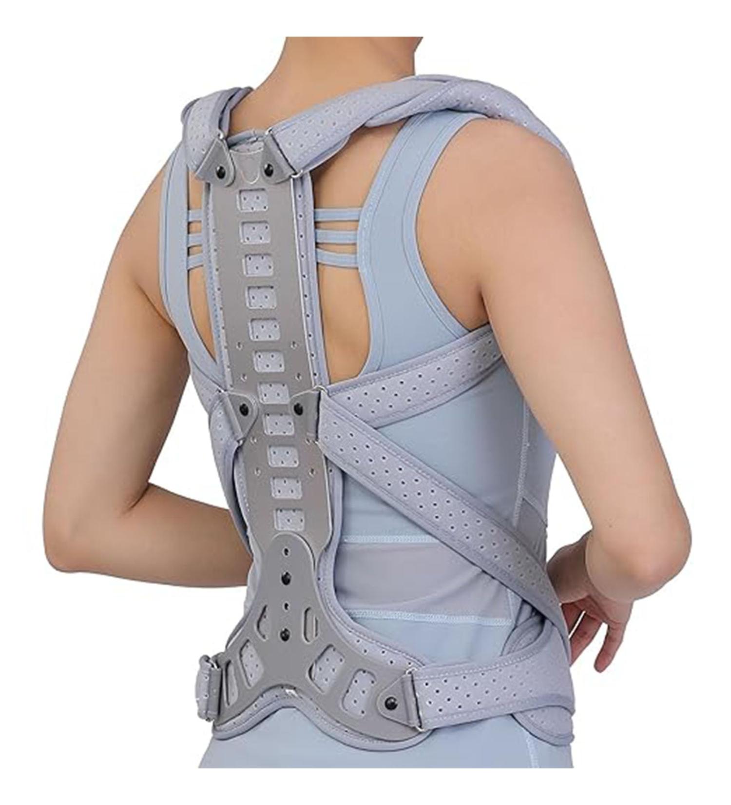 SFKLYU Adjustable Cervical Thoracic Halo Brace - E scoliosis Corrector & Posture Support for Kyphosis & Hunch Relief - Small Size - Buy Online on GoSupps.com