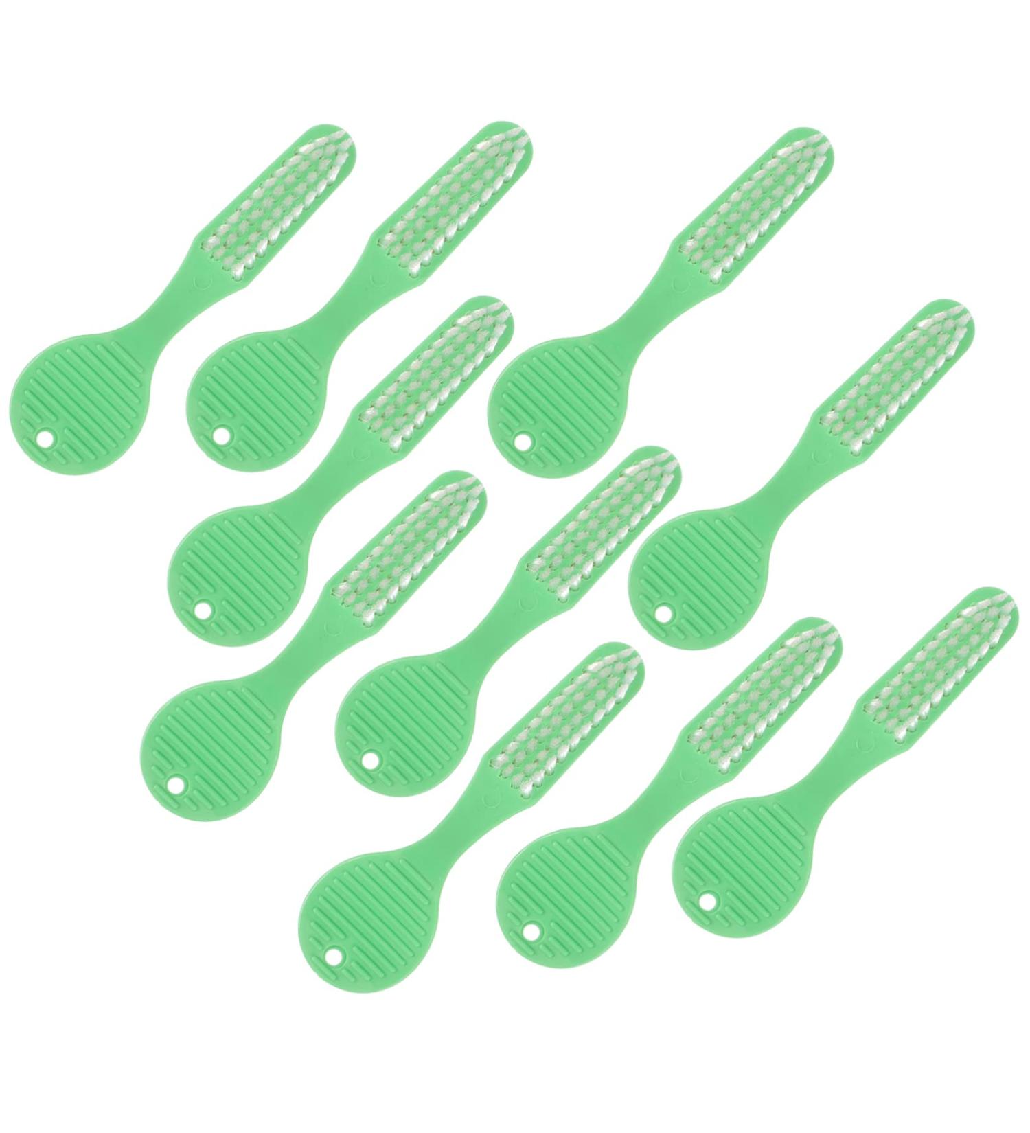 Beaupretty 10pcs Mini Toothbrush Set - Portable Oral Cleaning Tools for Travel - Green Toothbrushes for Kids & Adults - Buy Online on GoSupps.com