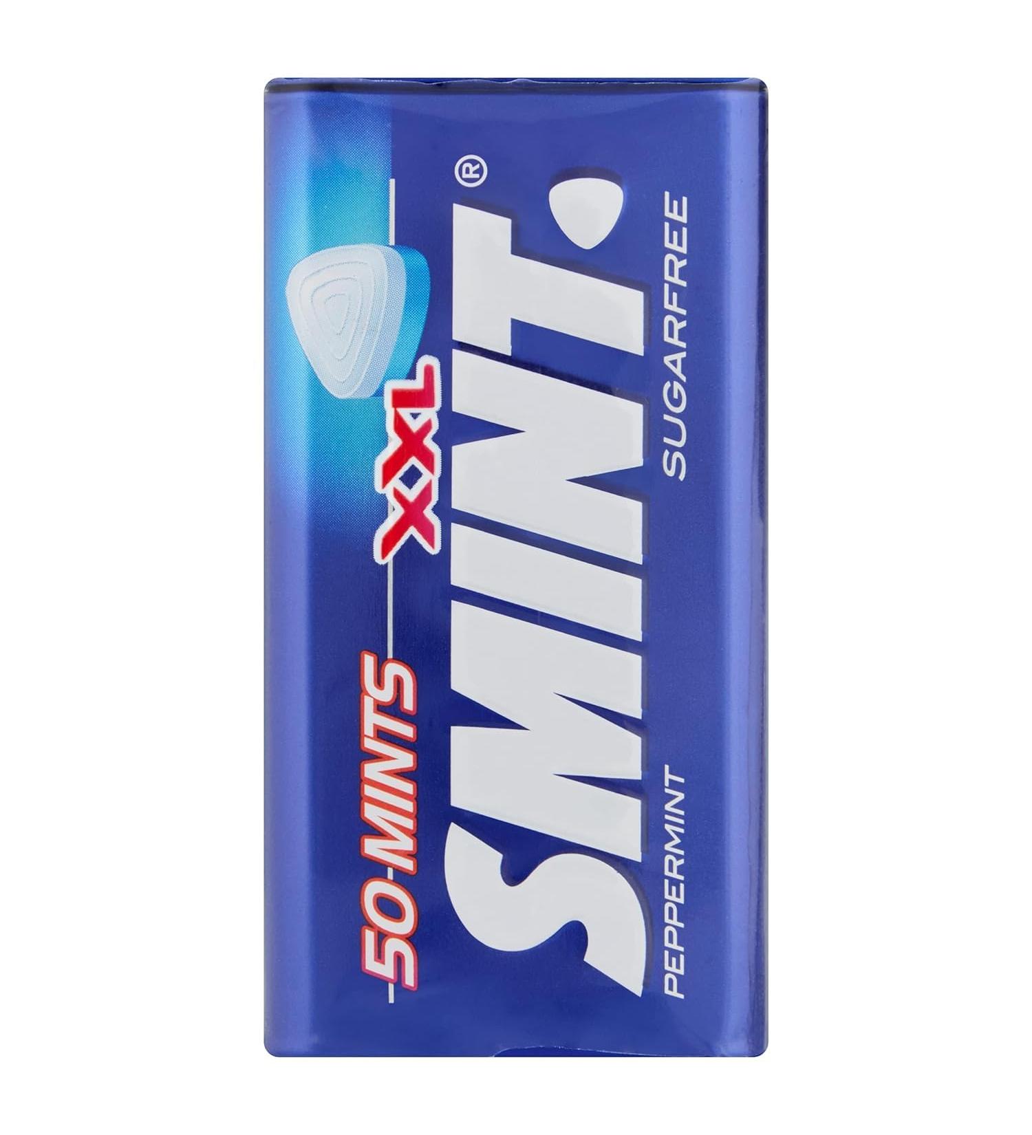Smint Peppermint XXL 35g - Pack of 4 Your Breath Feeling Fresh Powerful And Long-Lasting Freshness - Buy Online on GoSupps.com