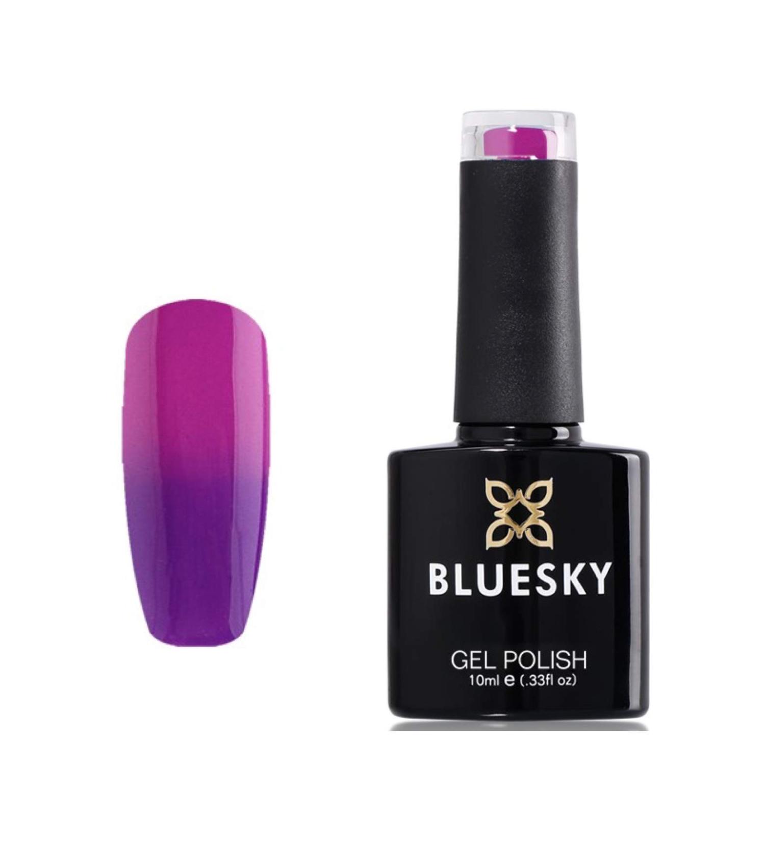 Bluesky Nail Gel Polish Purple to Pink Colour Change Chameleon Arabian Nights TC05 UV LED Soak Off