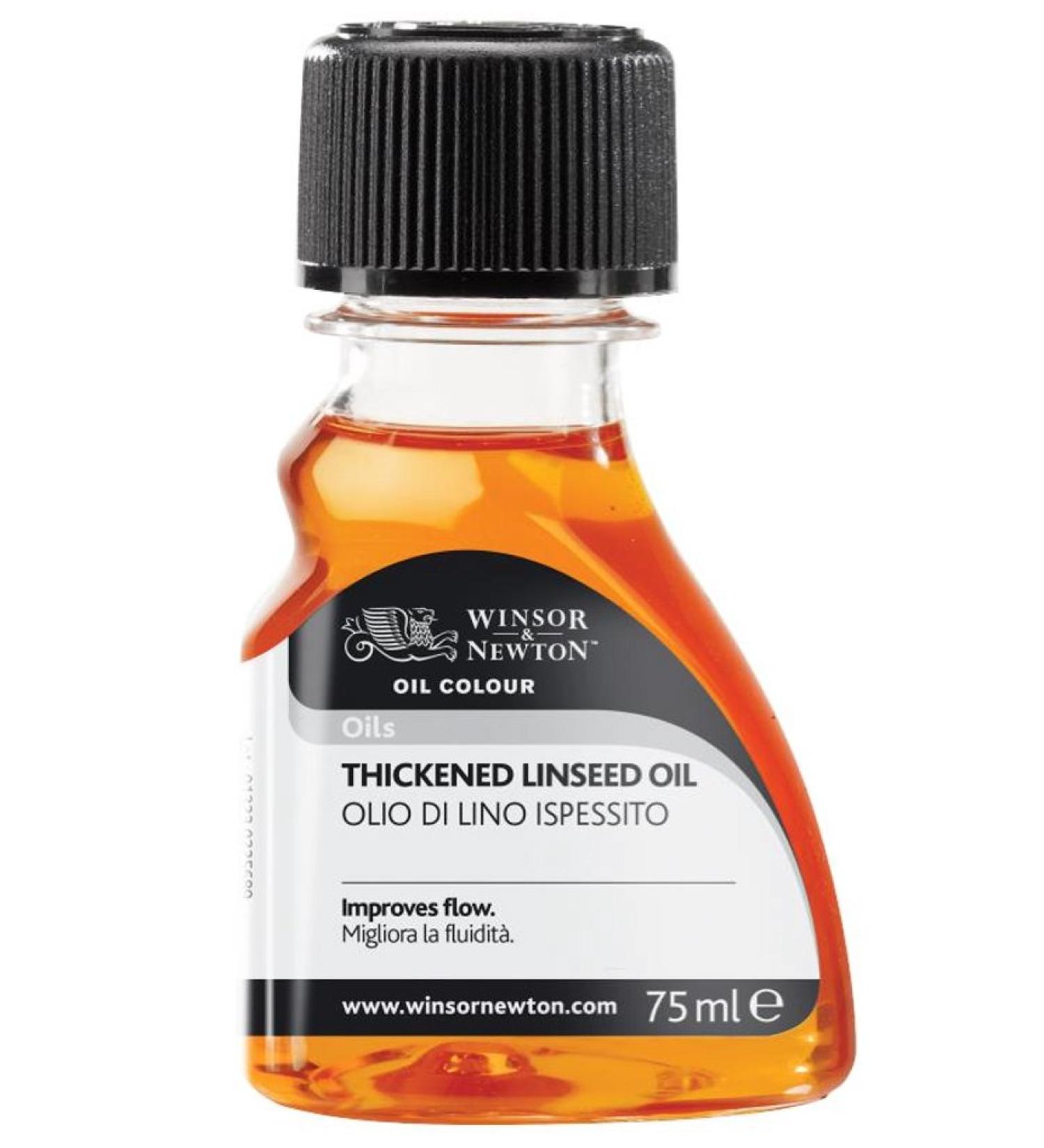 W&N Thickened Linseed Oil  75ml Bottle