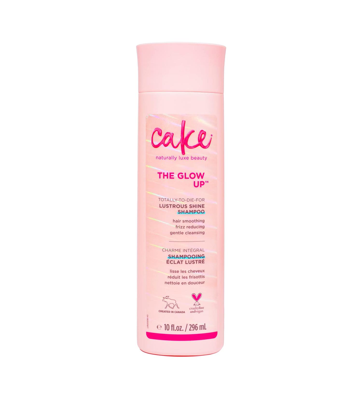 Cake Beauty The Glow Up Lustrous Shine Shampoo - Vegan & Sulfate-Free - 10 oz - Buy Online on GoSupps.com