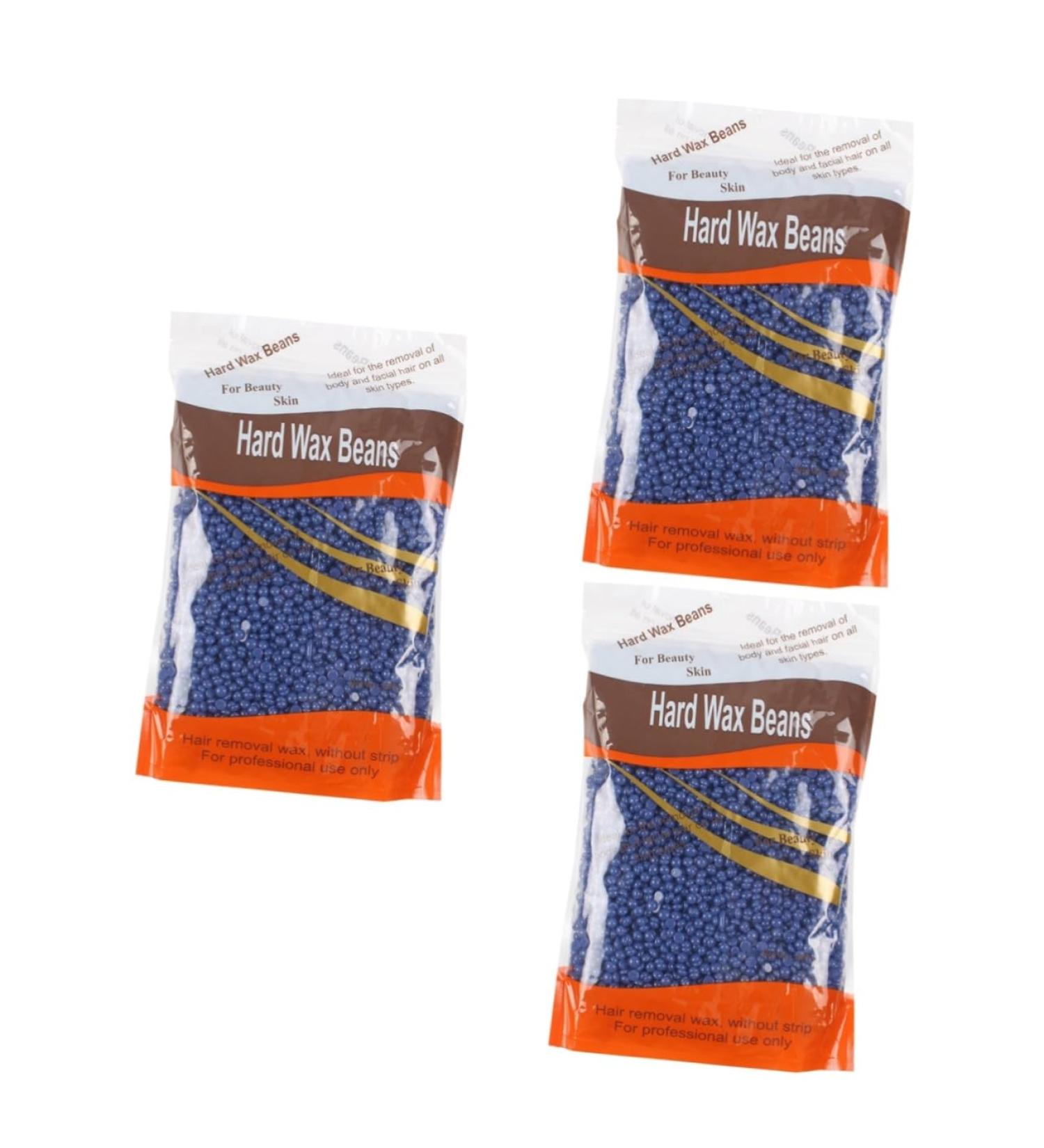 Frcolor 3-Pack Wax Bean Kits for Painless Hair Removal Bikini Eyebrow & Nasal Wax | Premium Depilatory Wax Beads - Buy Online on GoSupps.com