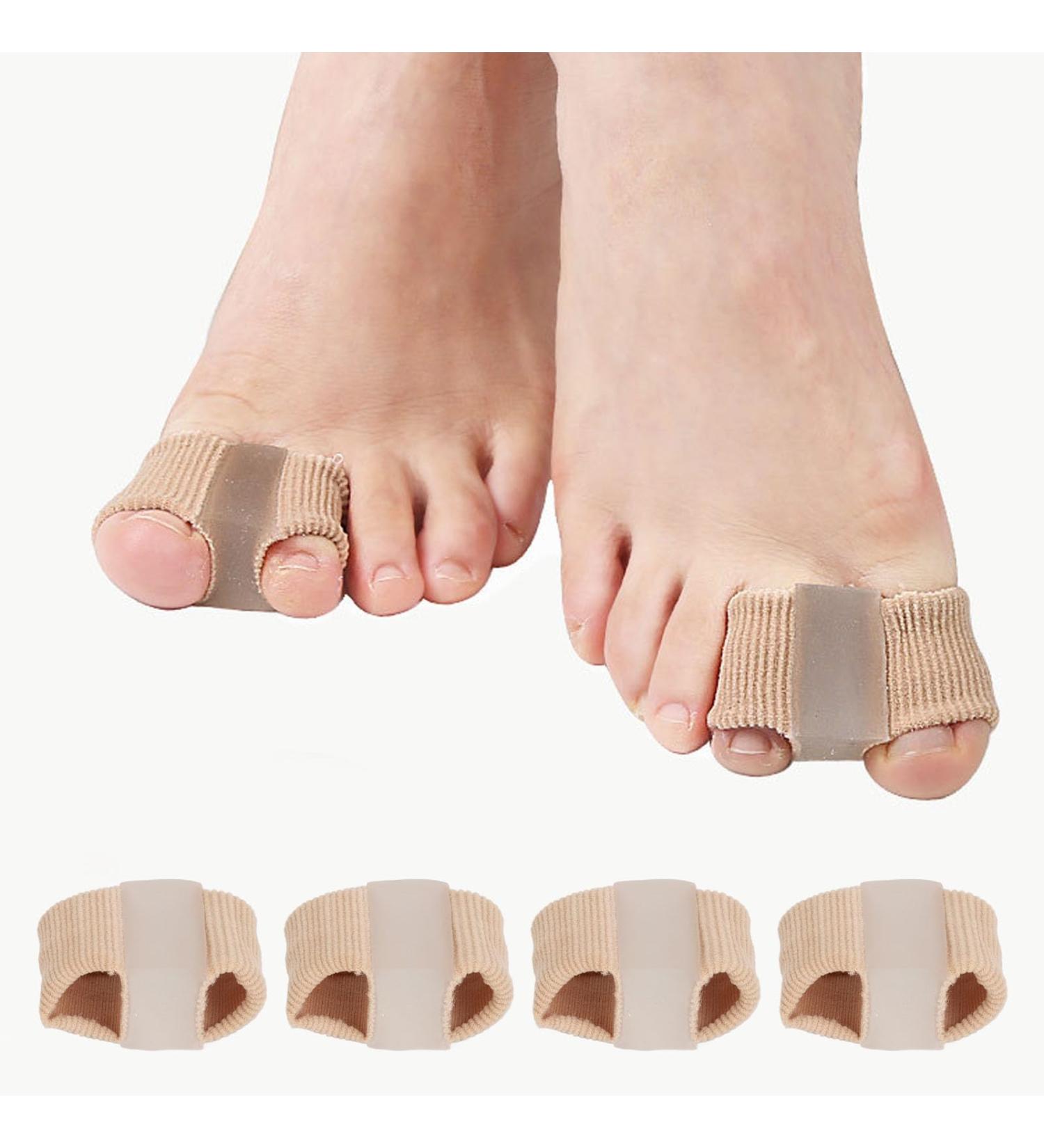Soft & Comfortable Toe Spreader - 4-Part BalanCorrect for Overlapping Toes - Unisex Solution - Buy Online on GoSupps.com