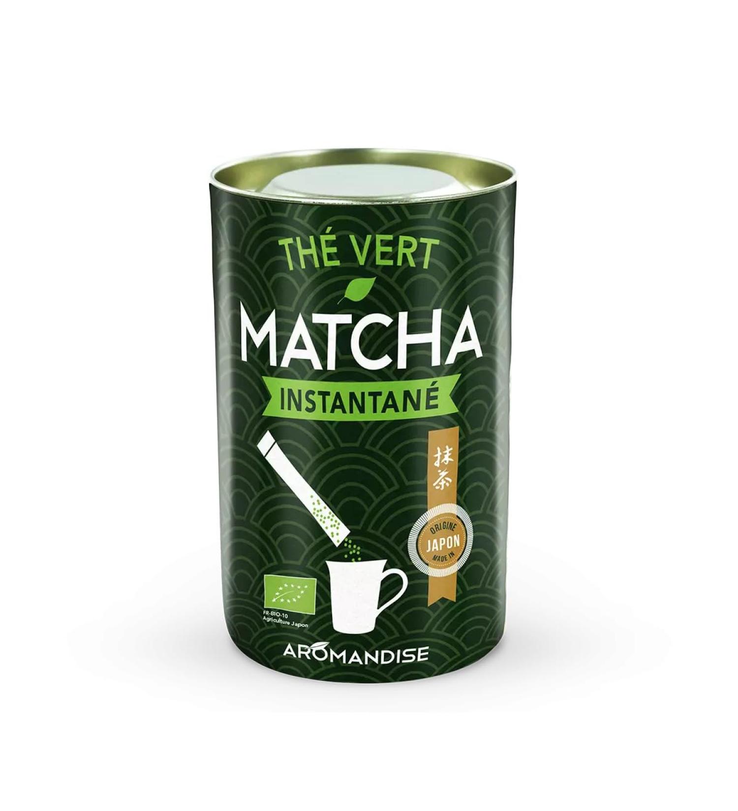 Th Vert Matcha Bio instantan - Origine Japon - 20 Sticks 20g - Buy Online on GoSupps.com