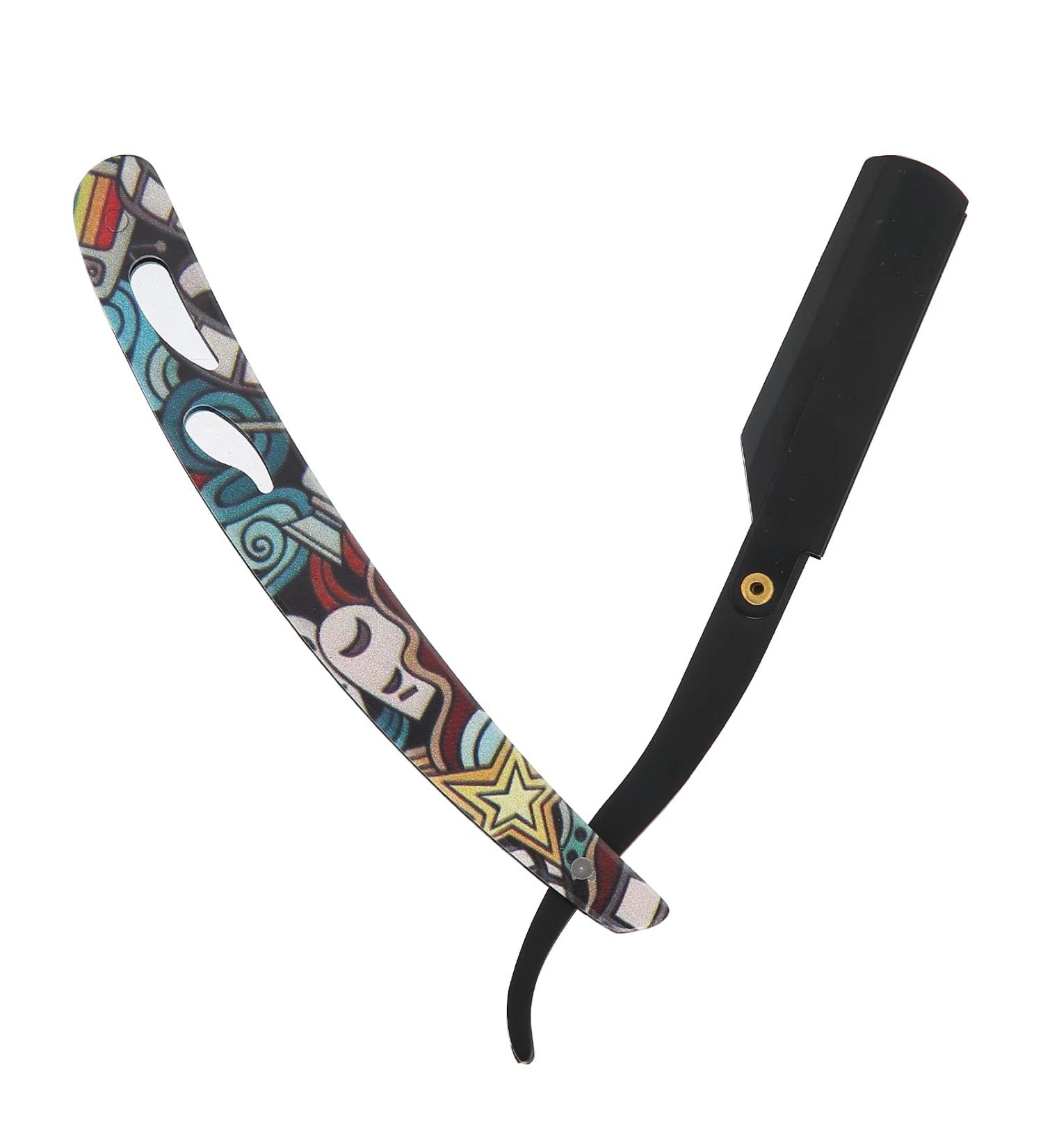 Buy Folded Razor - Professional Manual Shaver for Home & Salon | International Shipping Available - Buy Online on GoSupps.com