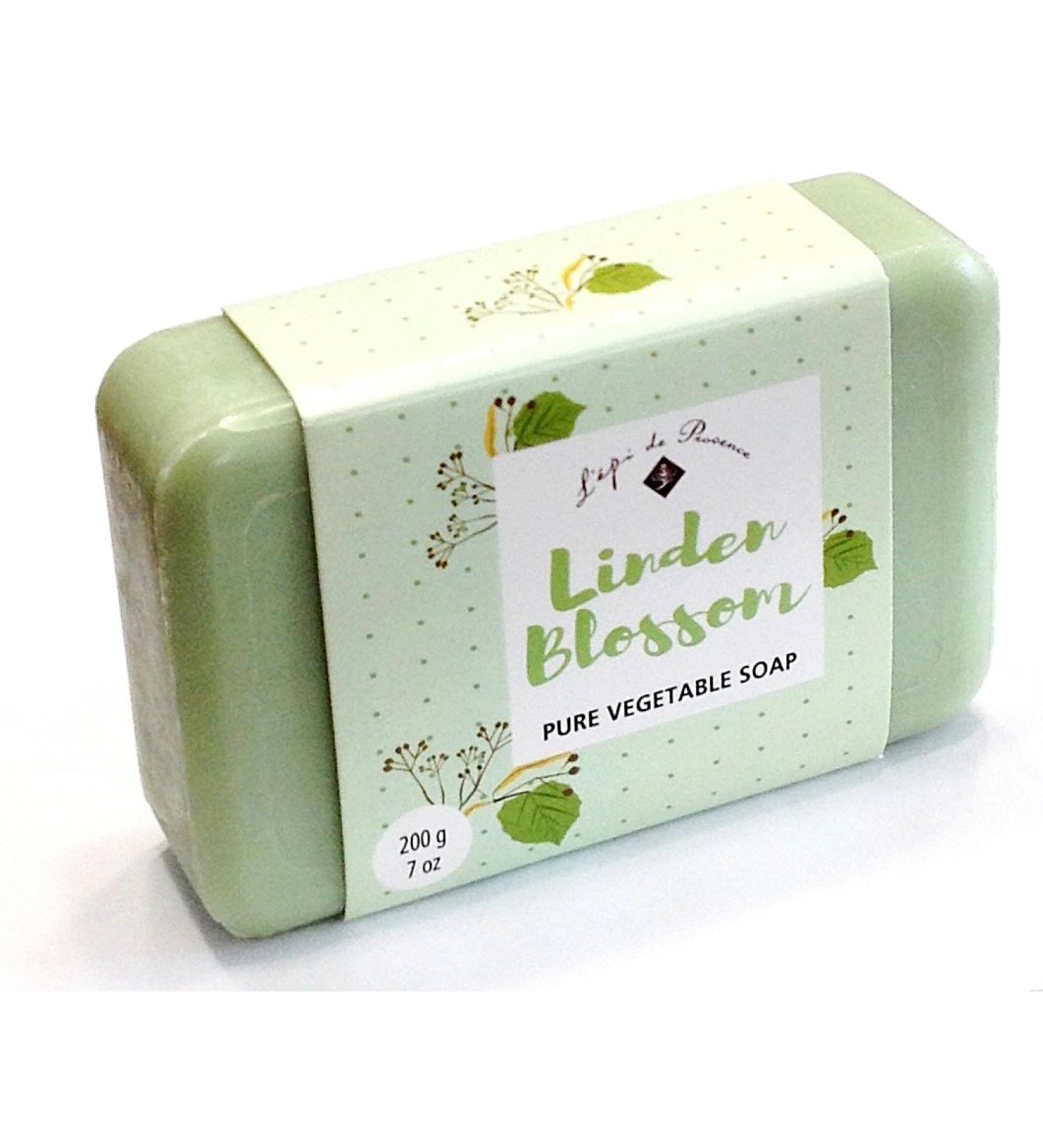 French Soap - Linden Blossom By L'epi De Provence - 200 Gram Bar