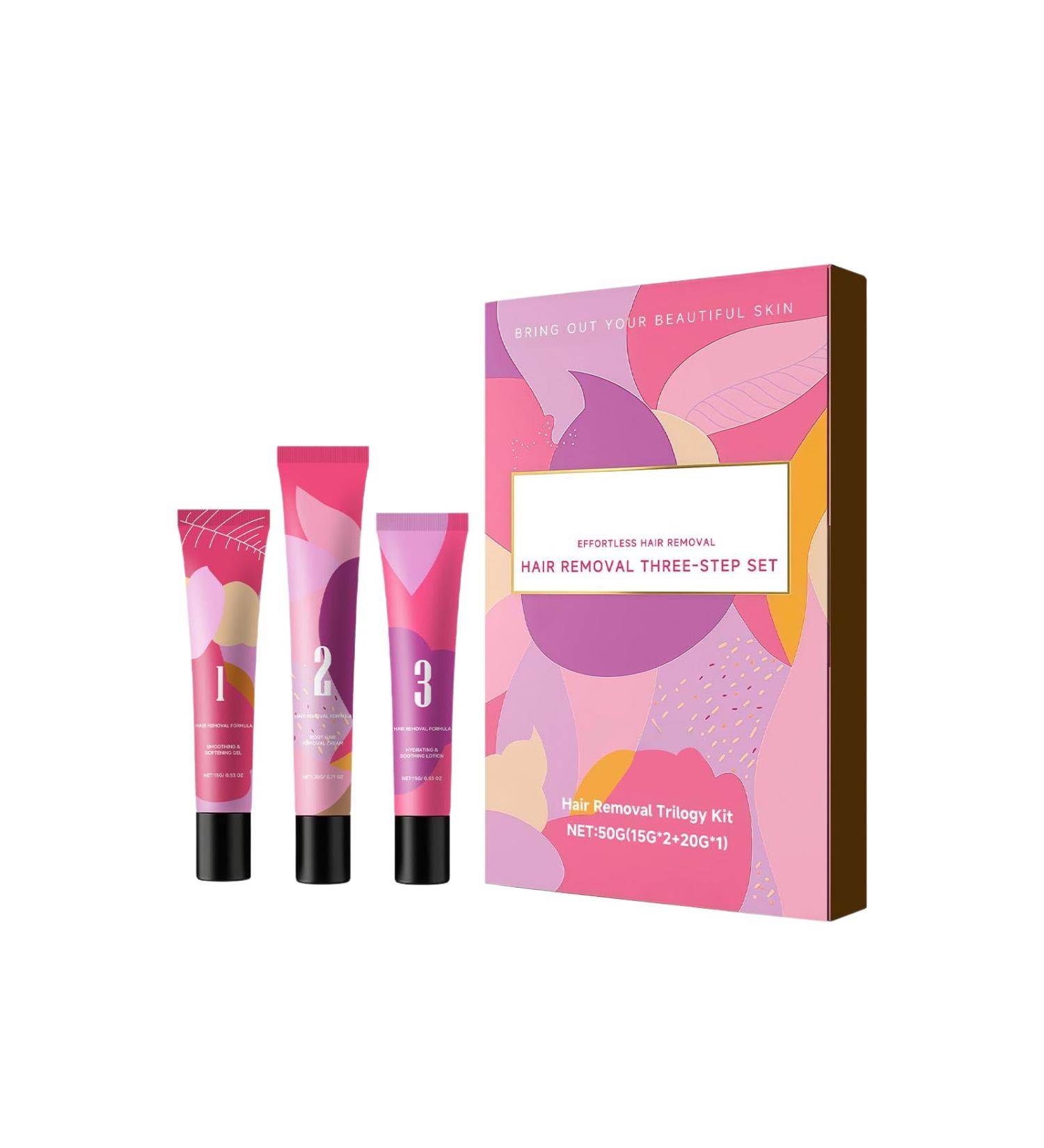  pilateur Pour Le Visage Pour Femme - Cr me D pilatoire Visage Et Parties D licates Inhibe La Croissance Des Poils Convient Aux Hommes Et Aux Femmes Hair Removal Trilogy - Buy Online on GoSupps.com
