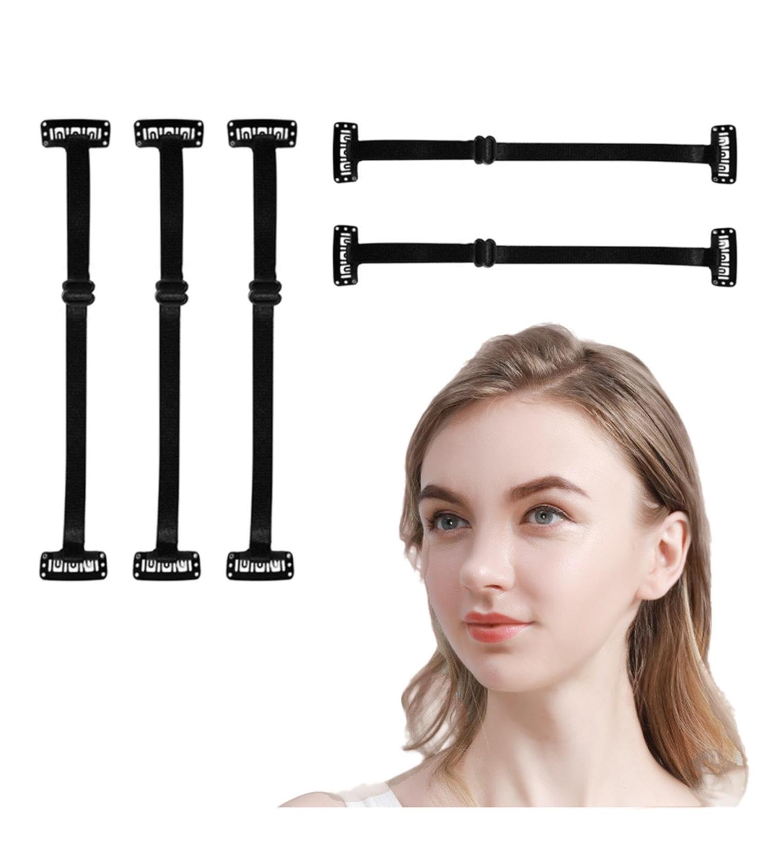  Buerfu Face Lift Tapes & Bands Instant Face Lift Tapes | Reusable Eyebrow & Eye Lift Tape Strips | Elastic Face Stretching Strap with Clips  - Buy Online on GoSupps.com