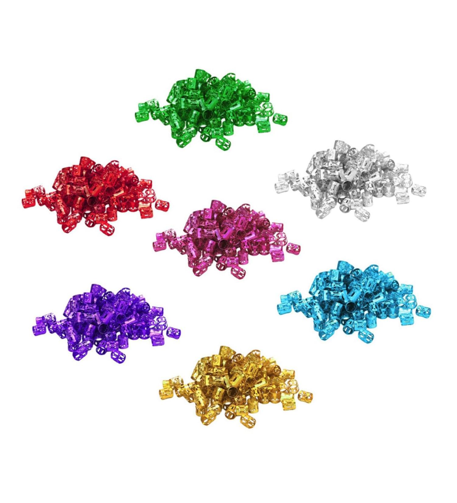 FRCOLOR Dreadlock Hair Cuffs Twist Braids Crochet Hair Rings - Buy Online on GoSupps.com