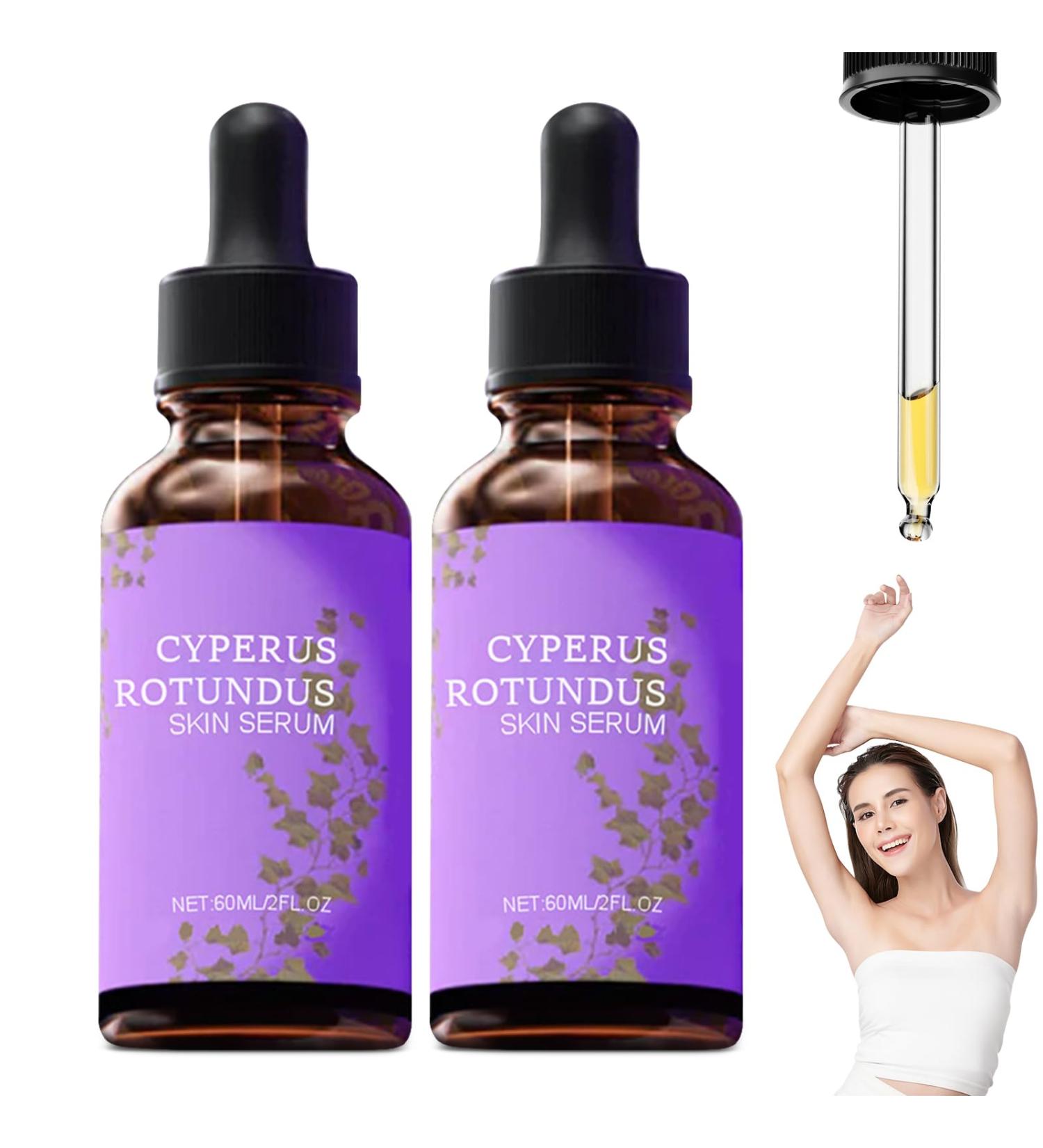 Cyperus Rotundus Skin Serum Natural Organic Cyperus Rotundus Oil Lightweight Soothing Body Oil Natural Soothing and Gentle (2PCS) 1 Fl Oz (Pack of 1) - Buy Online on GoSupps.com
