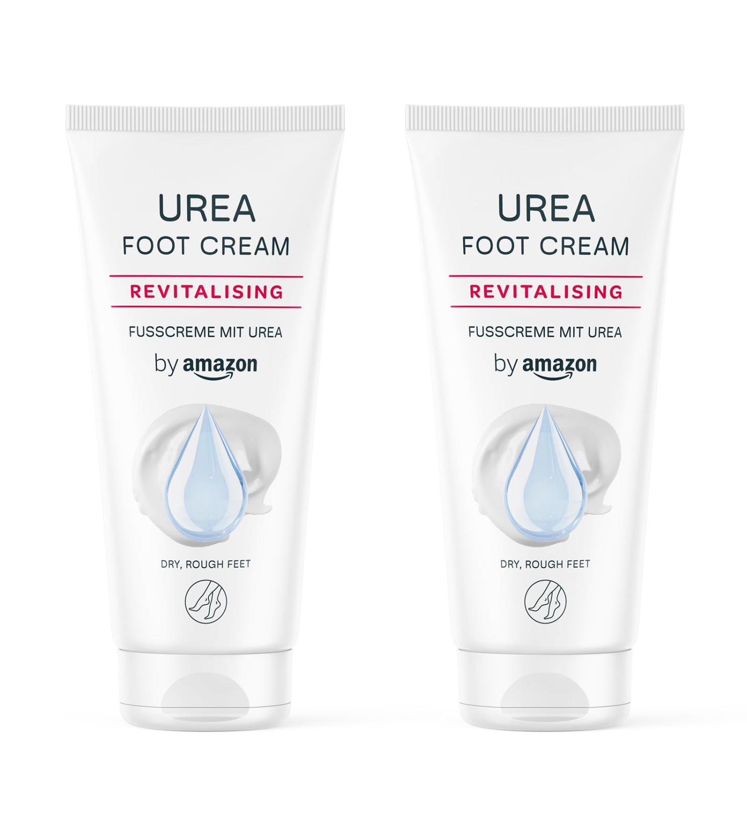 by Amazon Foot cream with urea 2 x 100 ml - Buy Online on GoSupps.com