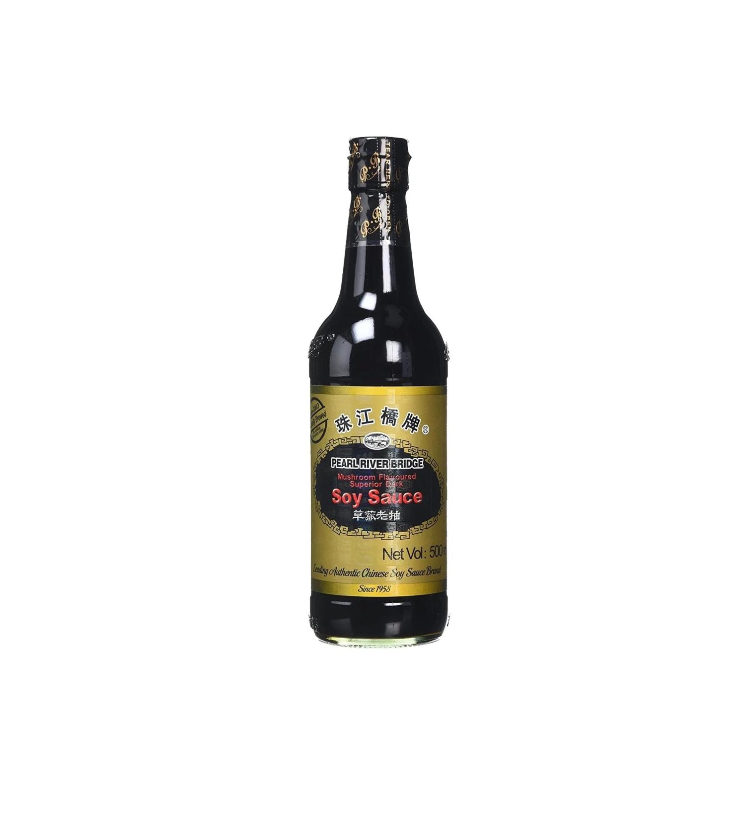 Pearl River Bridge Mushroom Soy Sauce 500ml Box of 12-Fd