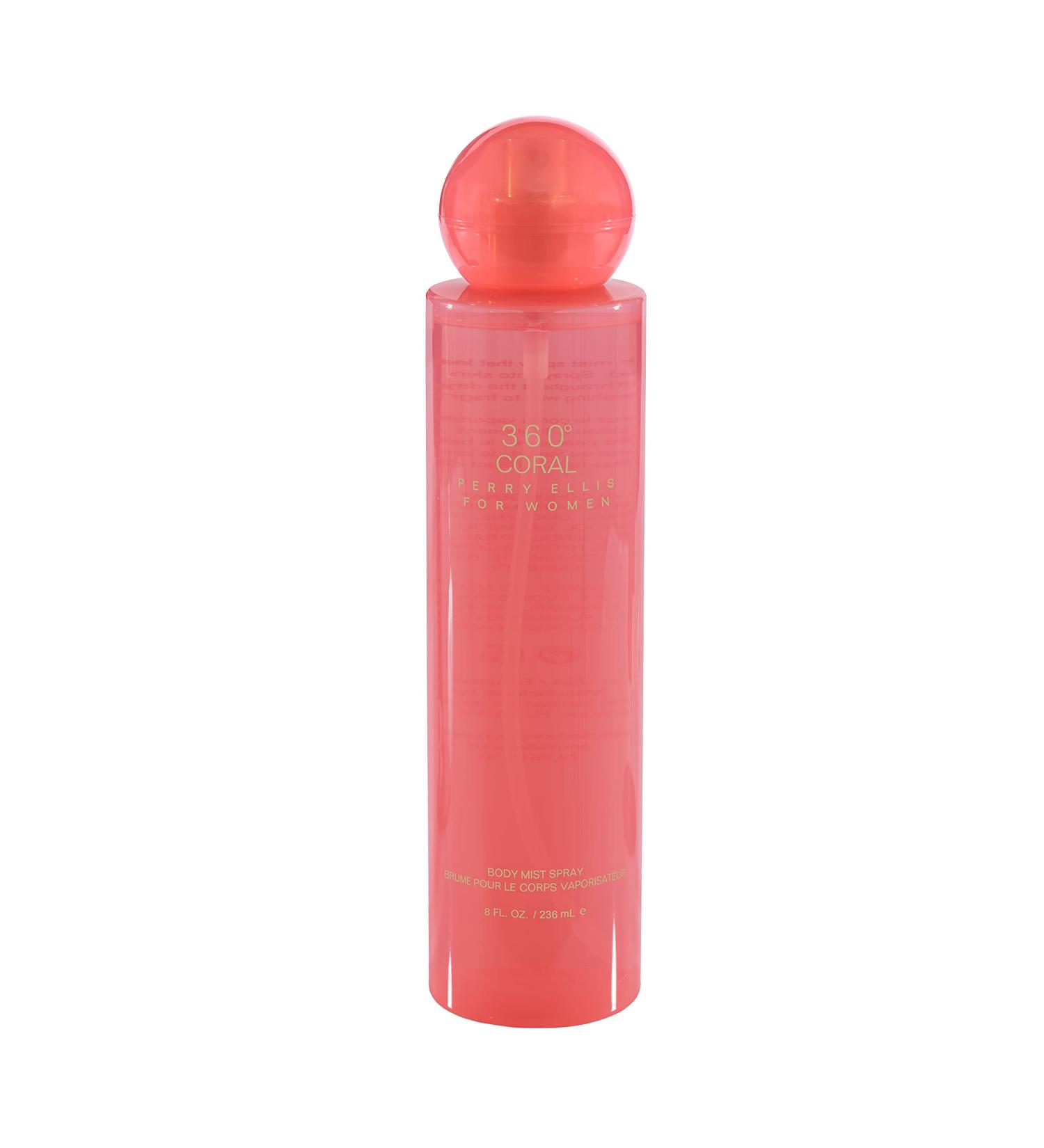 Perry Ellis 360 Coral Body Mist 8 Ounce - Buy Online on GoSupps.com